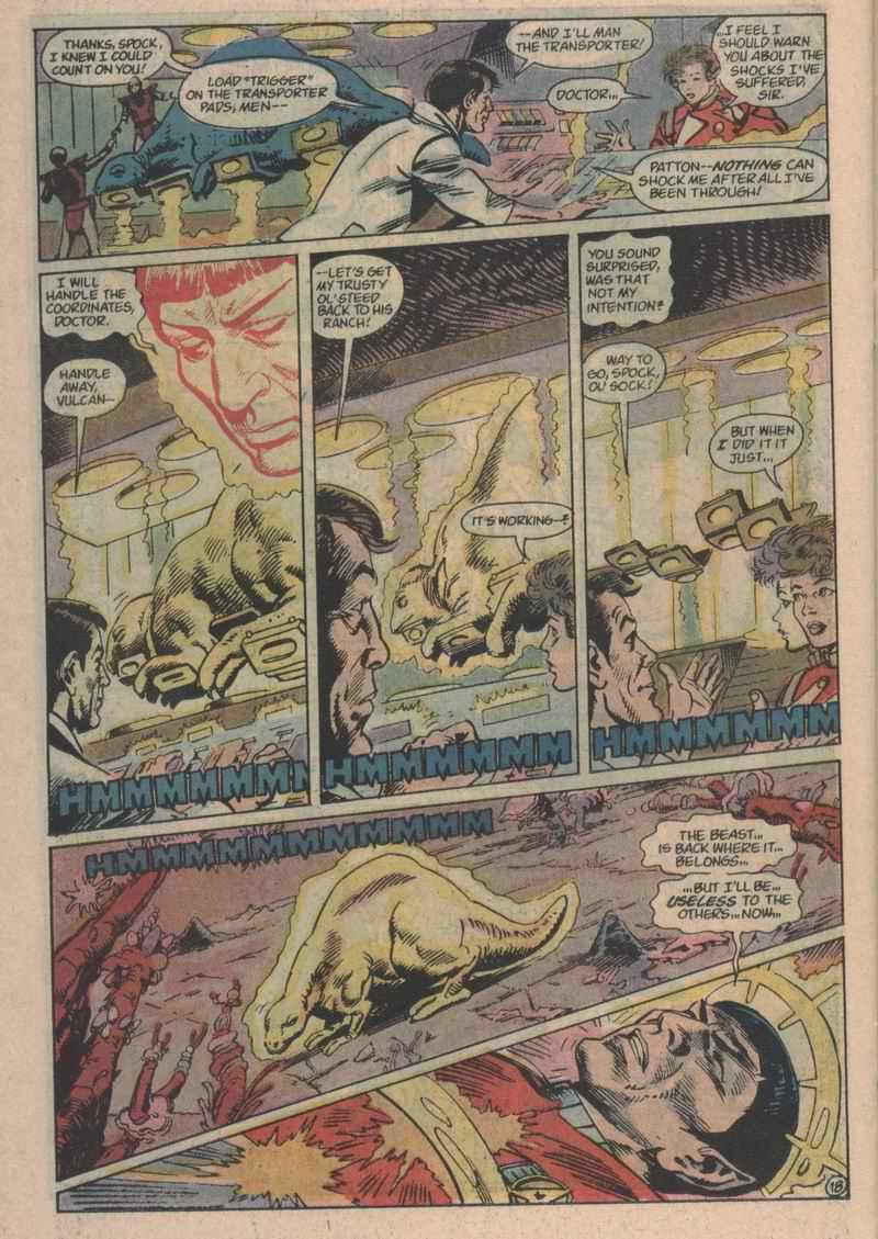 Read online Star Trek (1984) comic -  Issue #45 - 19