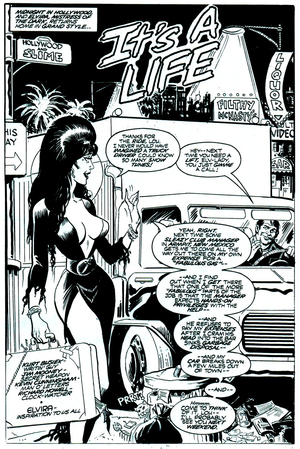 Read online Elvira, Mistress of the Dark comic -  Issue #5 - 3