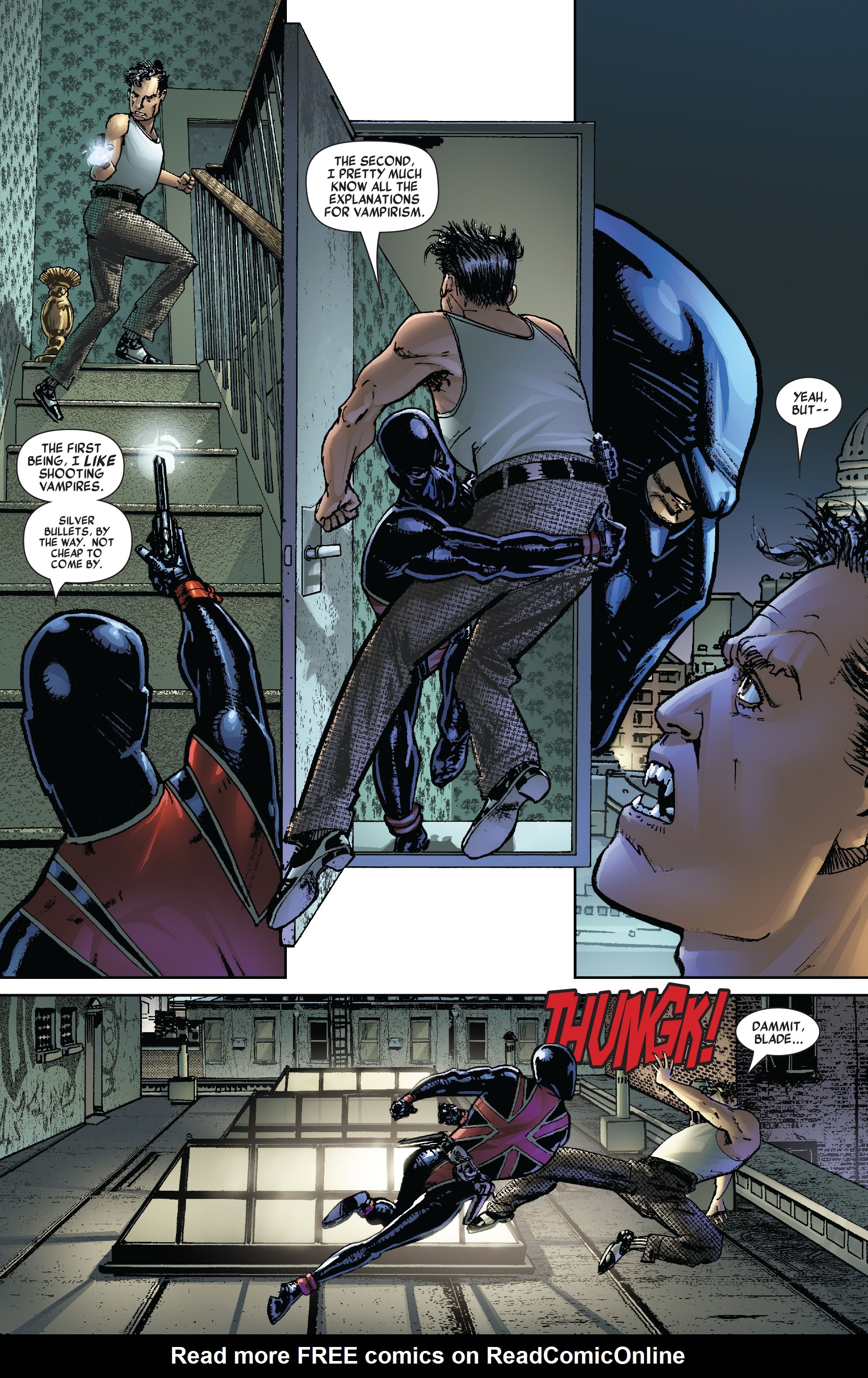 Read online Blade by Marc Guggenheim: The Complete Collection comic -  Issue # TPB (Part 2) - 100