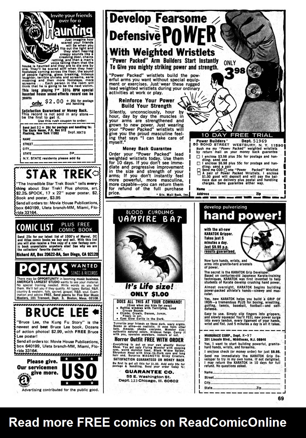 Read online Doc Savage (1975) comic -  Issue #2 - 69