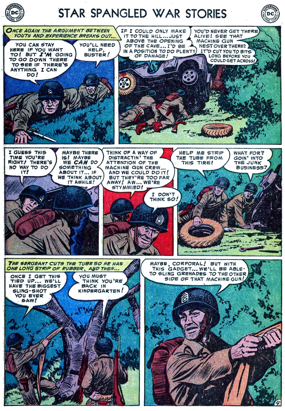 Read online Star Spangled War Stories (1952) comic -  Issue #16 - 14