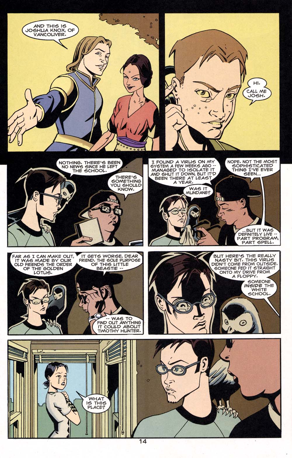 Read online Hunter:  The Age of Magic comic -  Issue #3 - 16