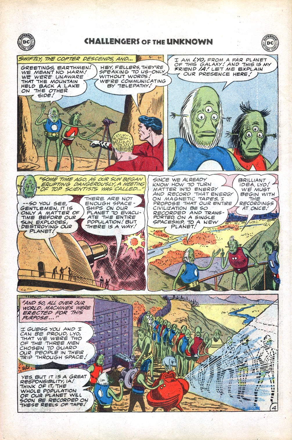 Challengers of the Unknown (1958) Issue #19 #19 - English 6