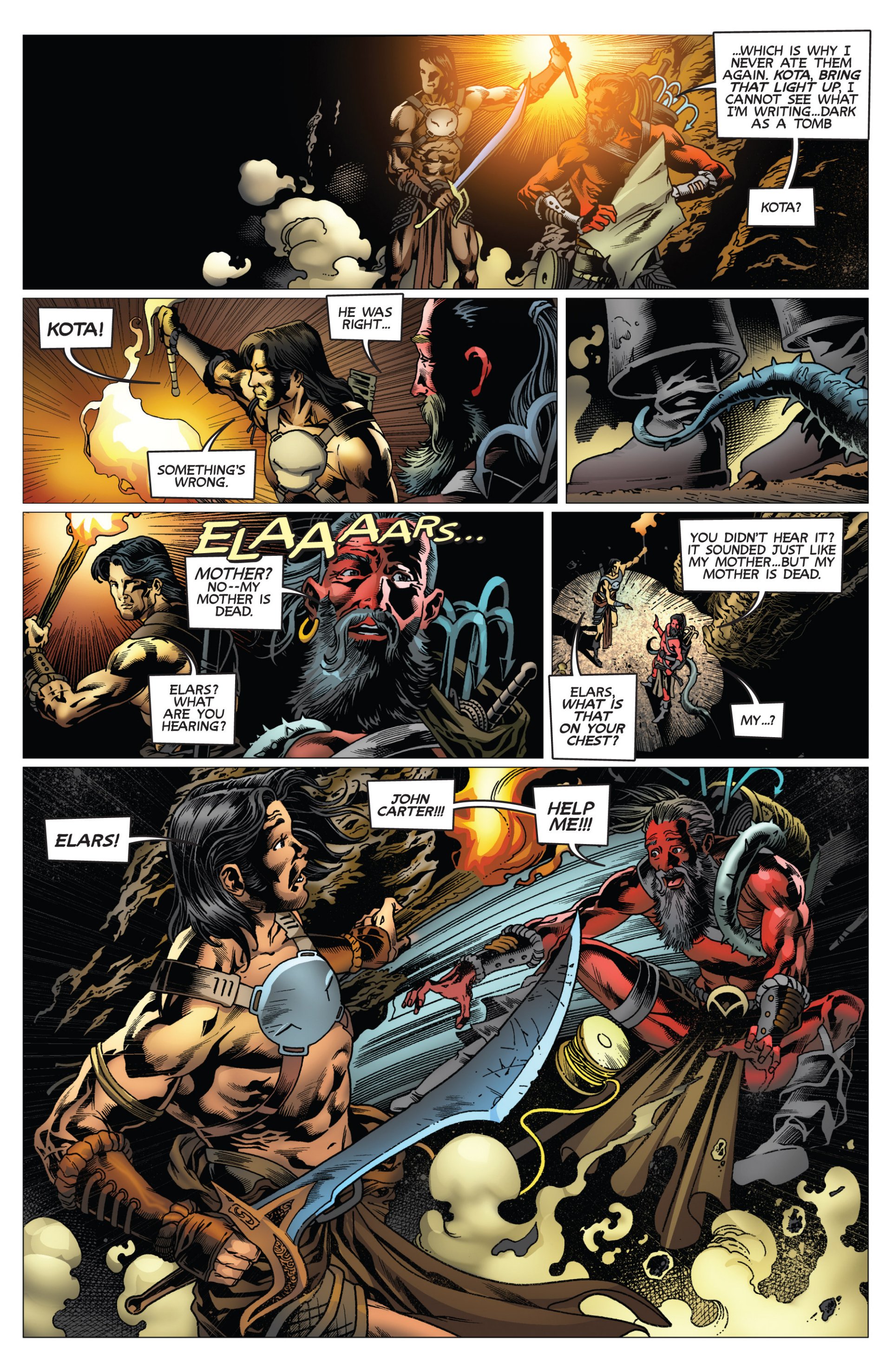 Read online Warlord of Mars comic -  Issue #0 - 8