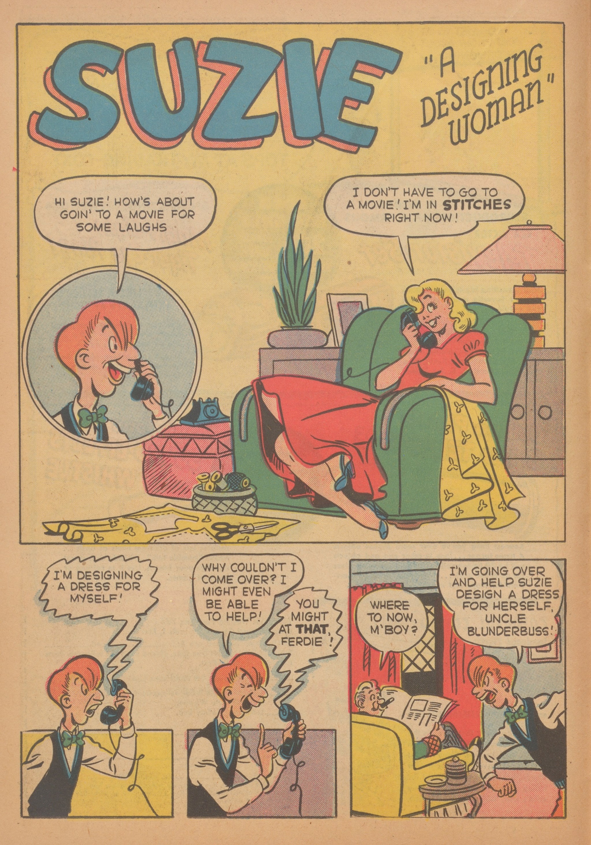 Read online Suzie Comics comic -  Issue #77 - 20