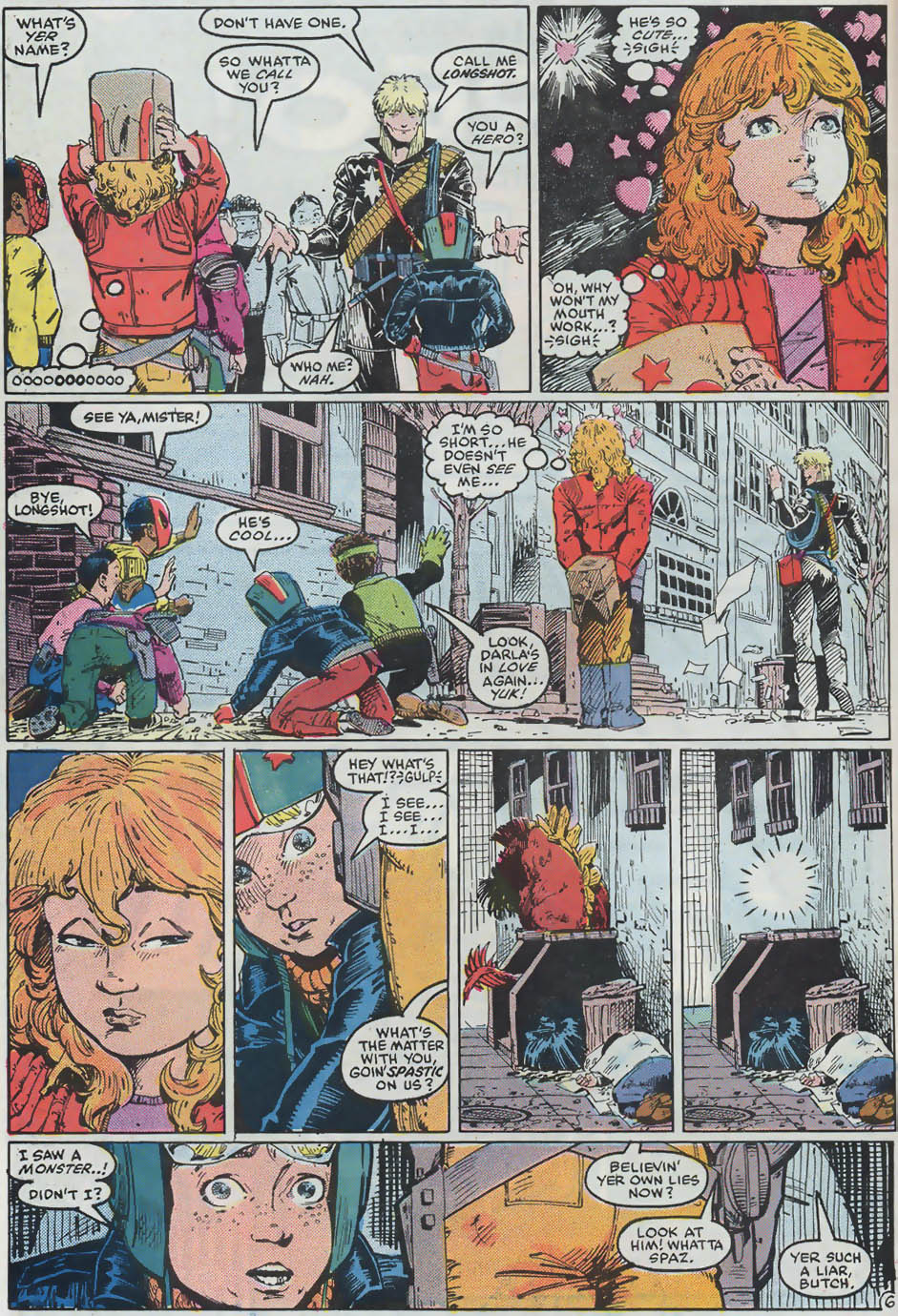Read online Longshot (1985) comic -  Issue #4 - 7