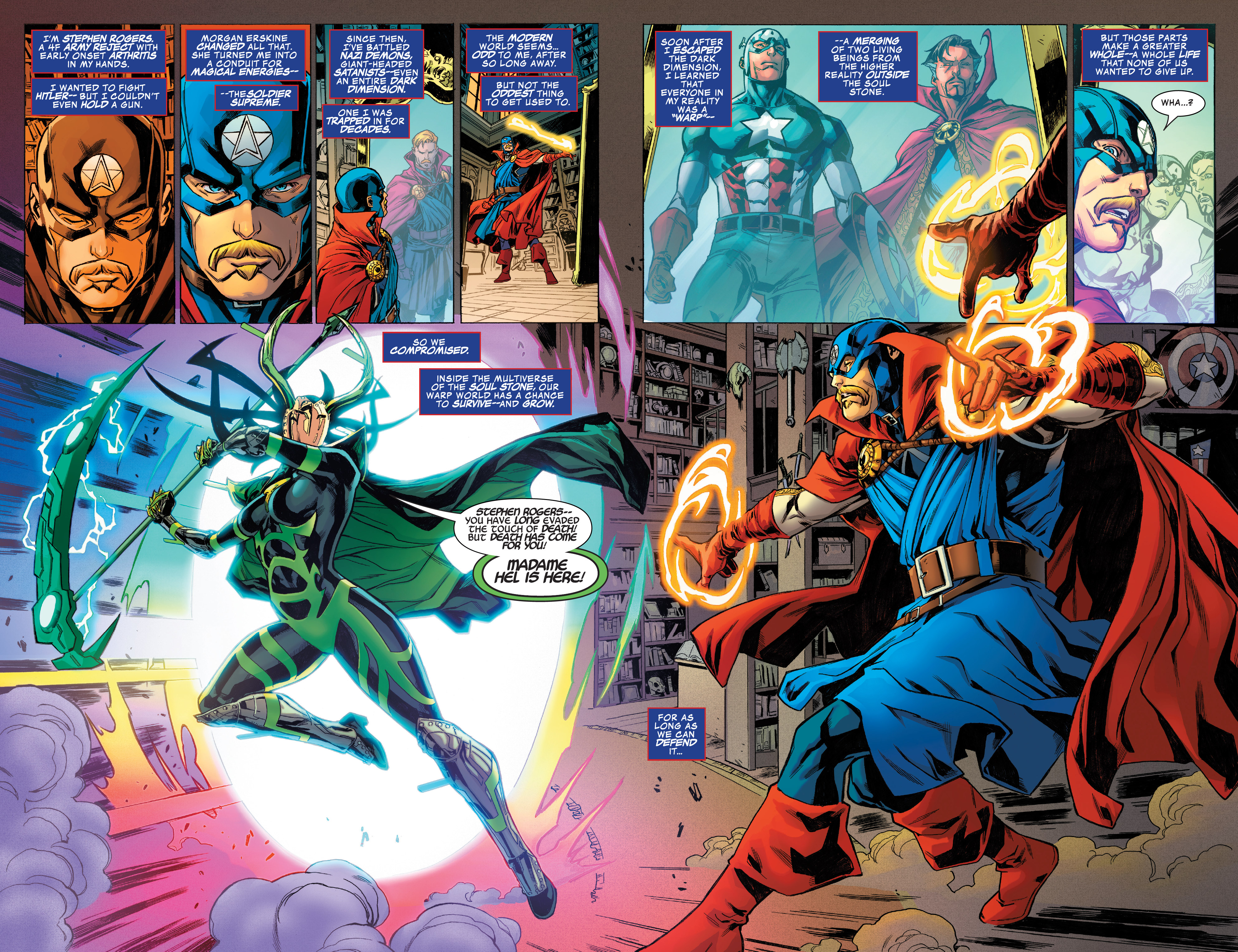 Read online Secret Warps: Soldier Supreme Annual comic -  Issue # Full - 4