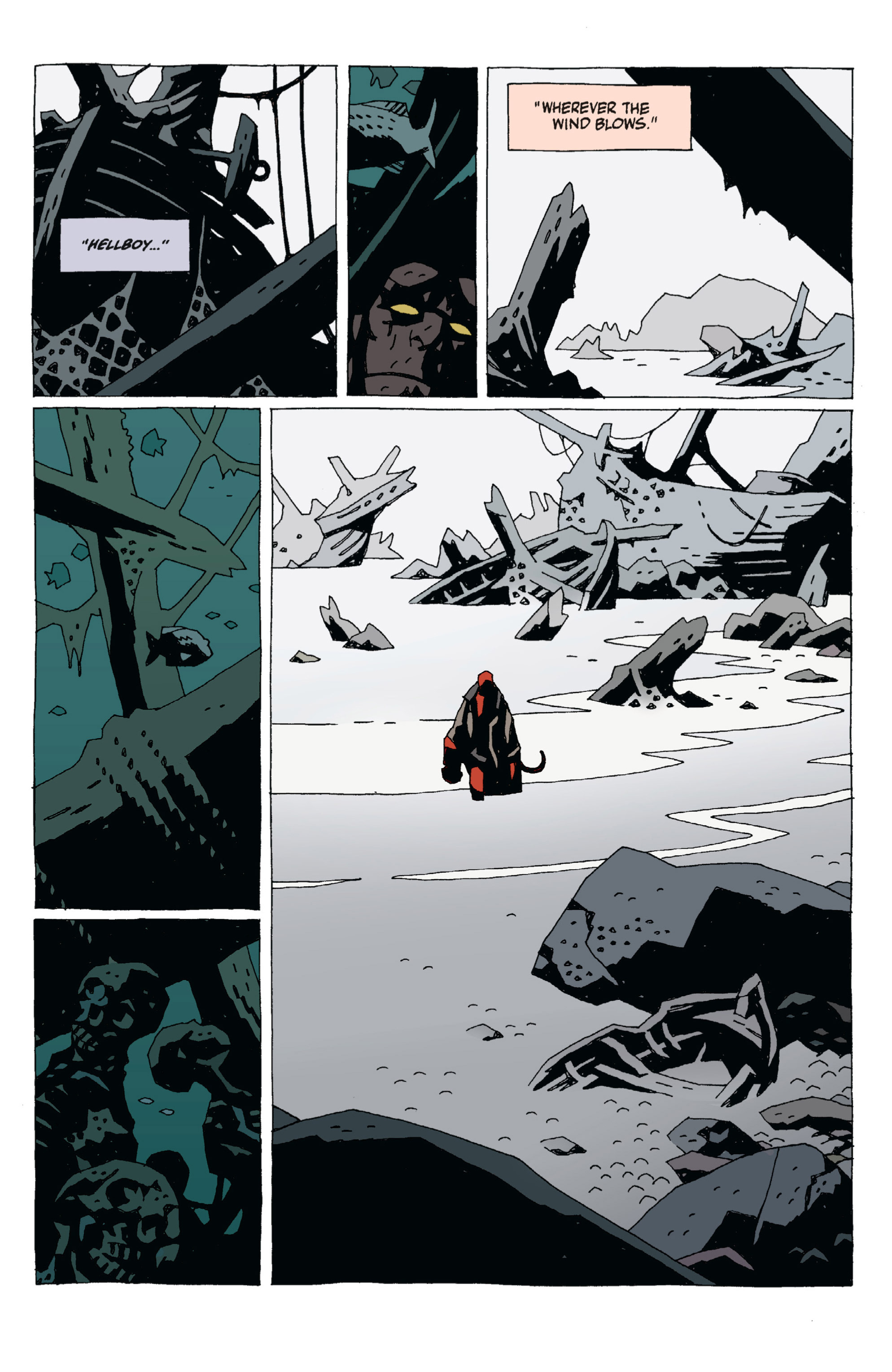 Read online Hellboy comic -  Issue #6 - 69