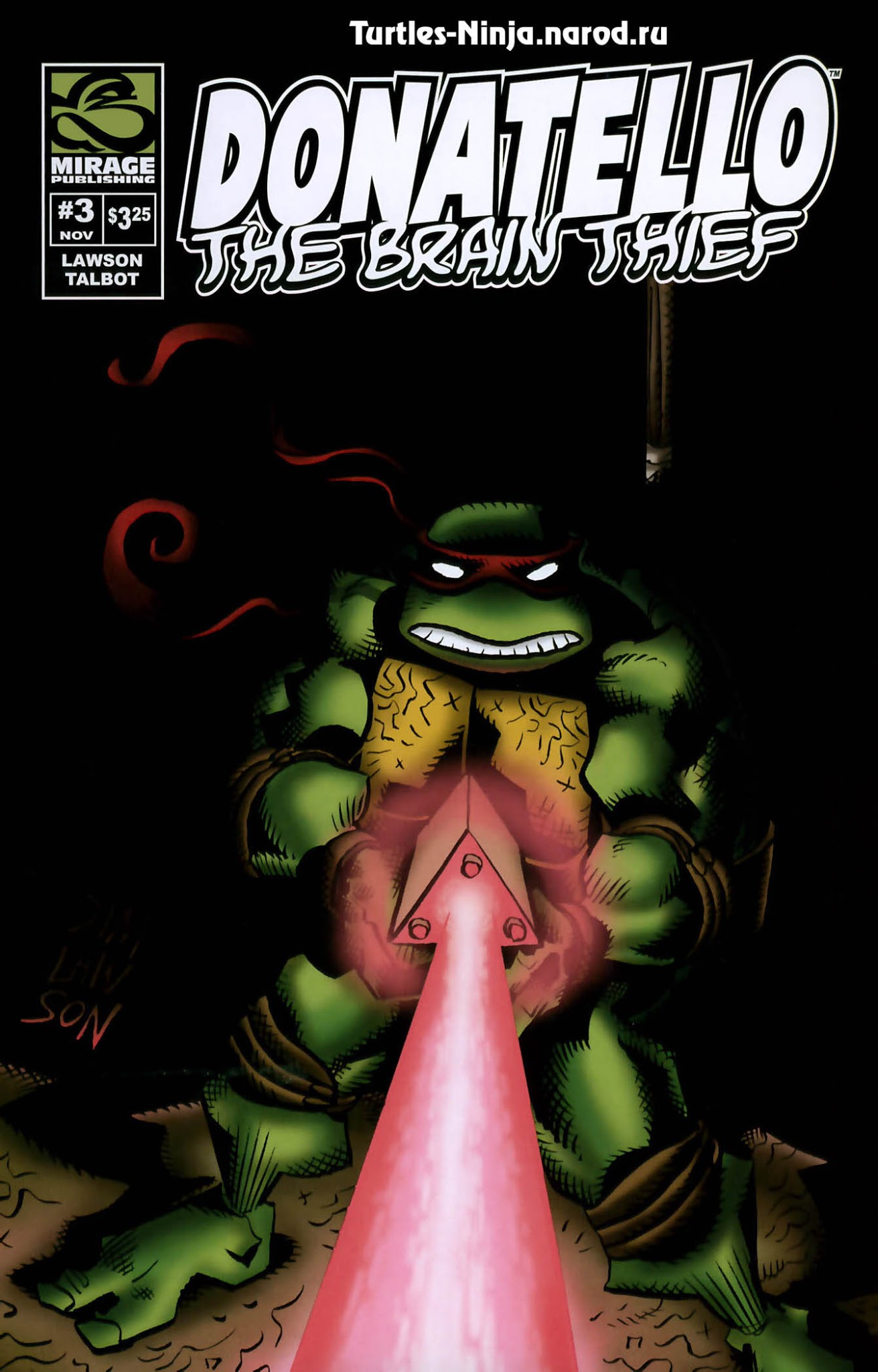 Read online Donatello The Brain Thief comic -  Issue #3 - 1
