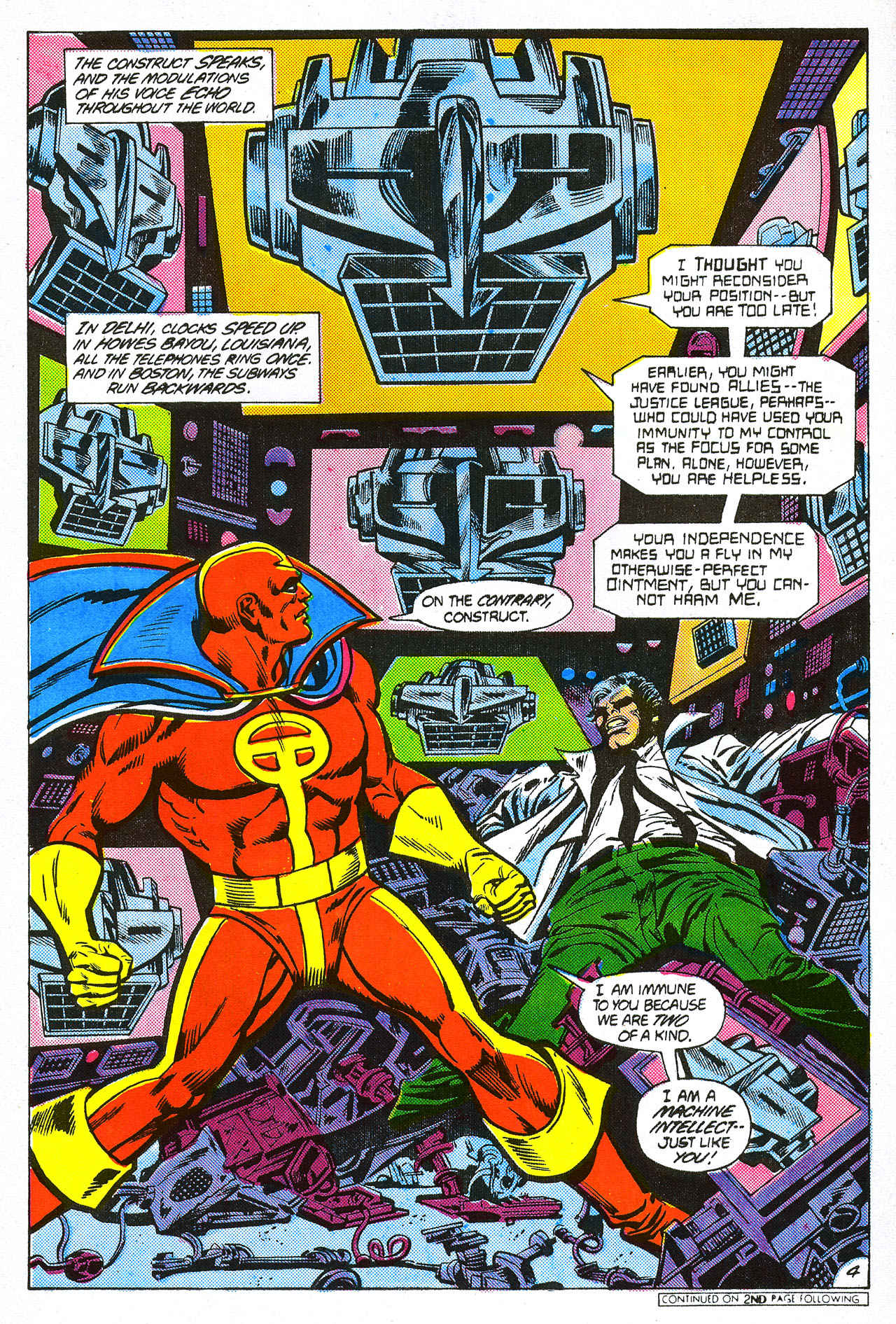 Read online Red Tornado (1985) comic -  Issue #4 - 6