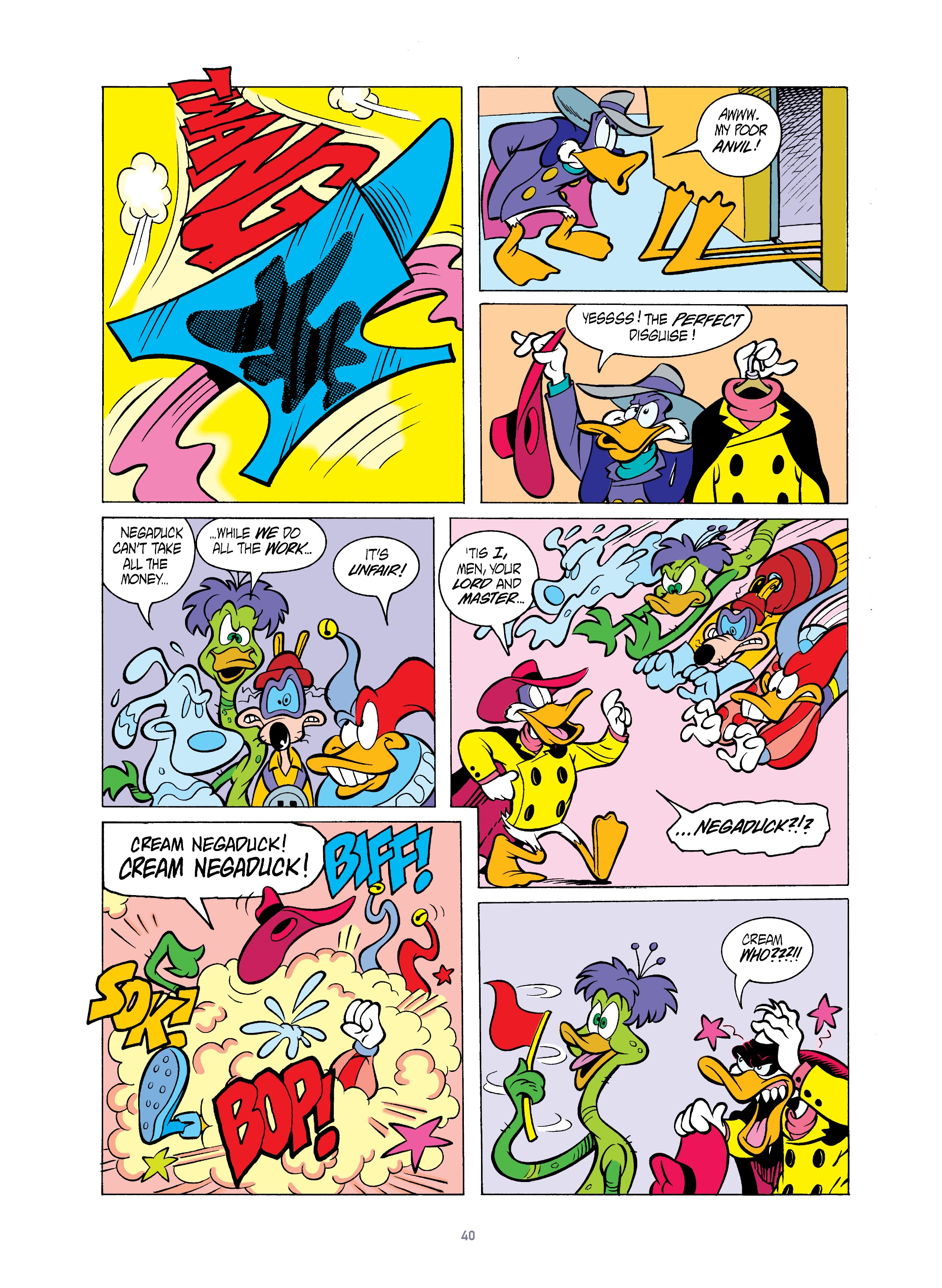 Read online Darkwing Duck: Just Us Justice Ducks comic -  Issue # TPB (Part 1) - 45
