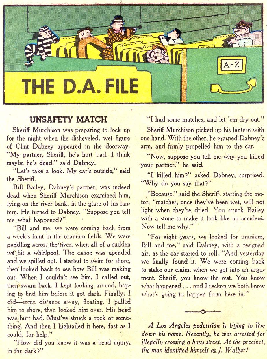 Read online Mr. District Attorney comic -  Issue #54 - 23