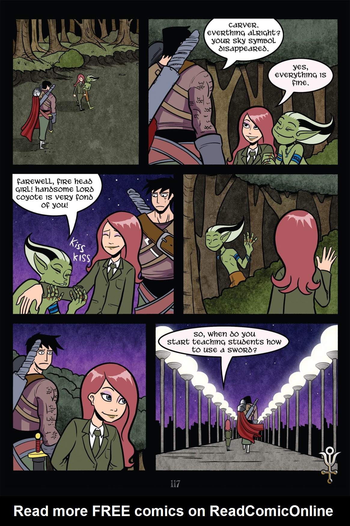 Read online Gunnerkrigg Court comic -  Issue # TPB 3 (Part 2) - 23