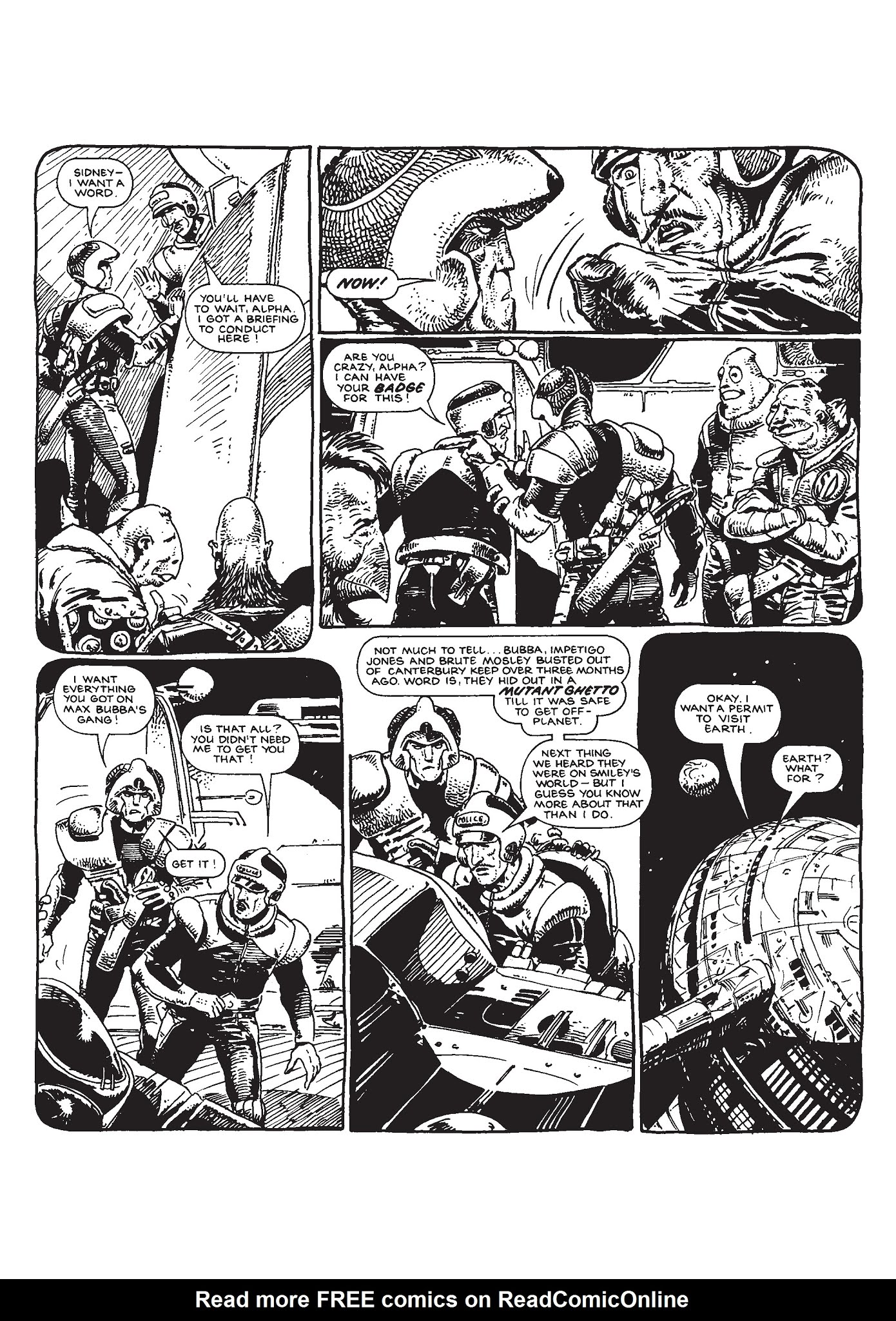 Read online Strontium Dog: Search/Destroy Agency Files comic -  Issue # TPB 3 (Part 3) - 21