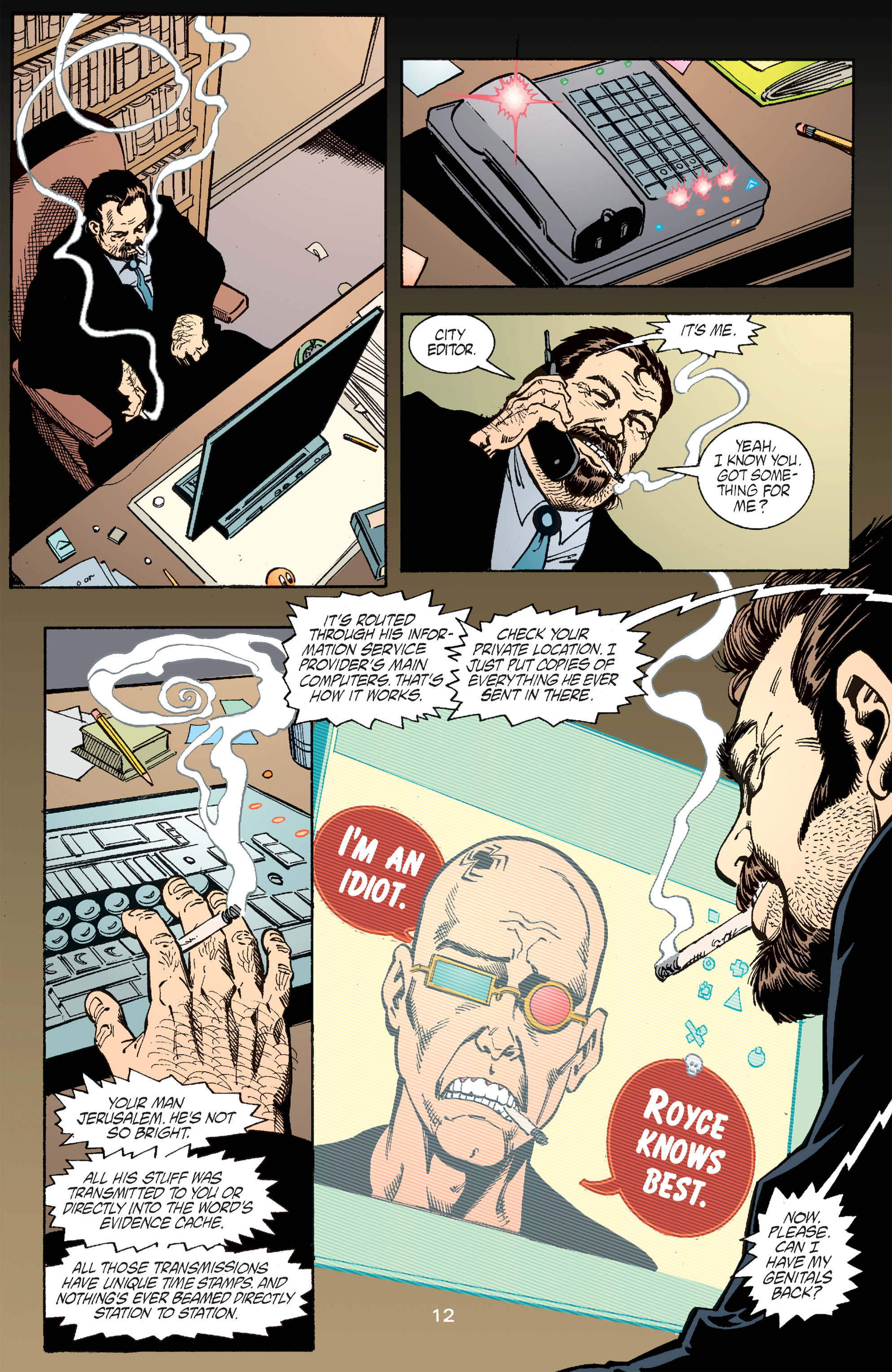 Read online Transmetropolitan comic -  Issue #51 - 13