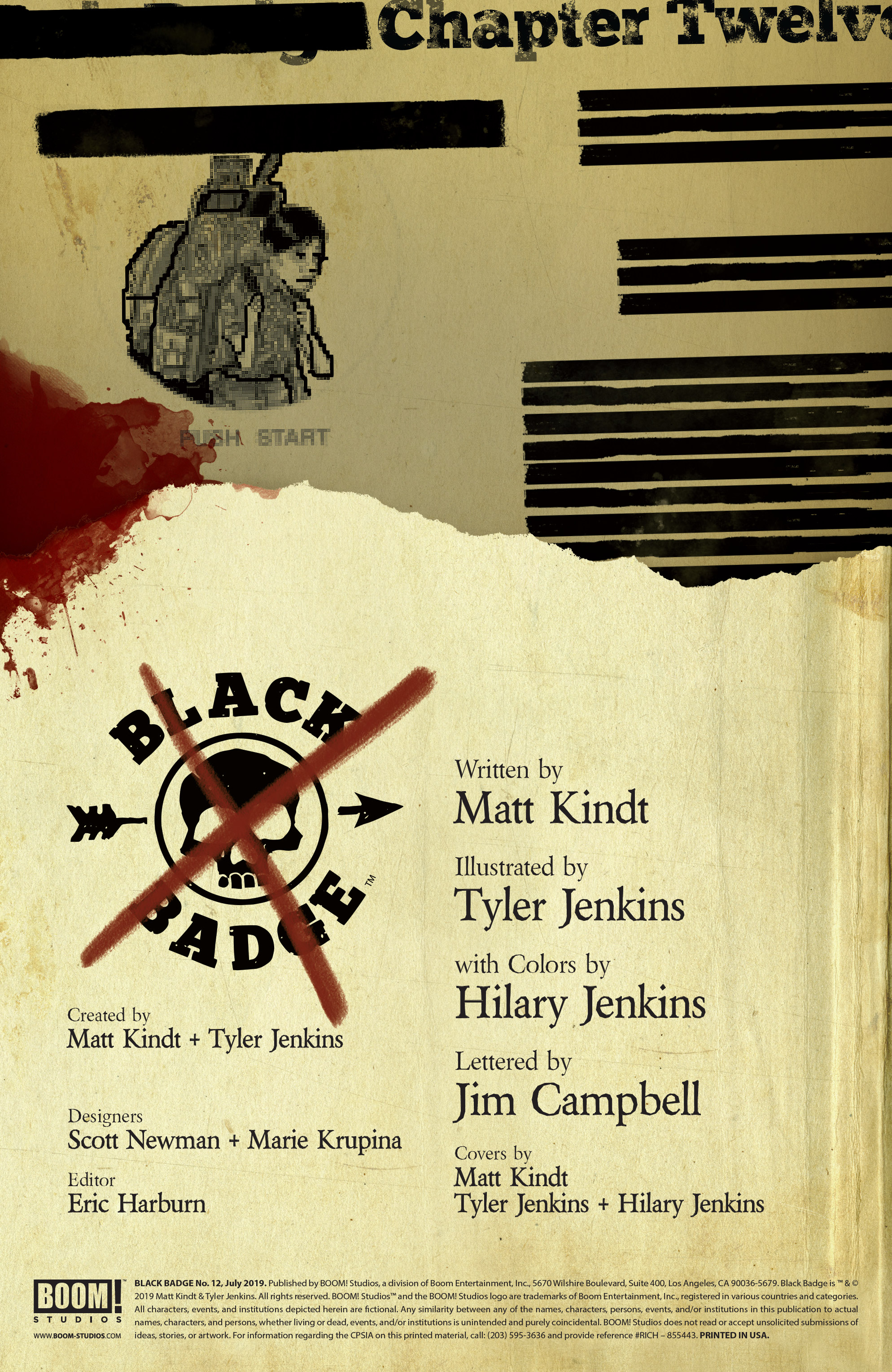 Read online Black Badge comic -  Issue #12 - 2