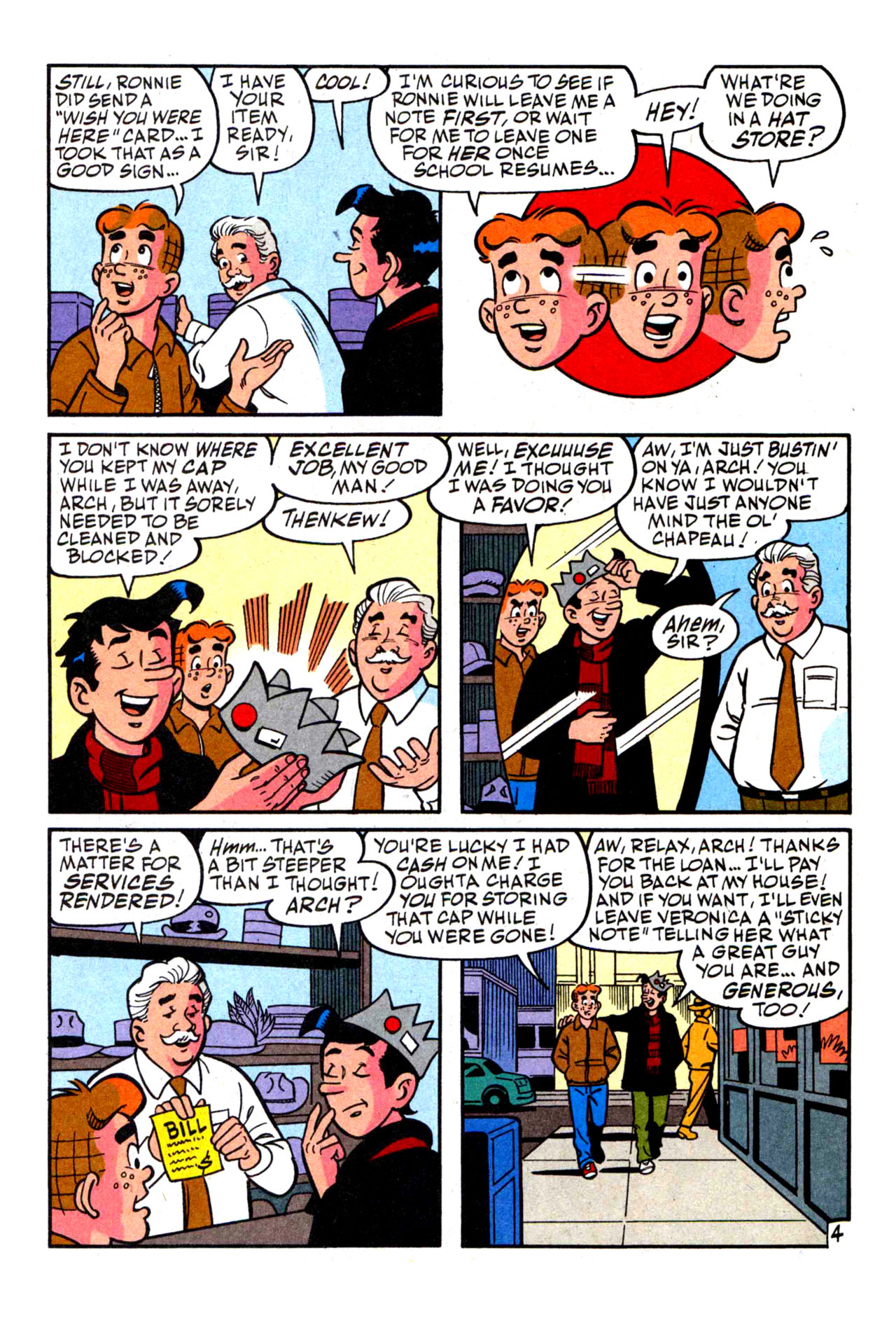 Read online Archie (1960) comic -  Issue #589 - 5