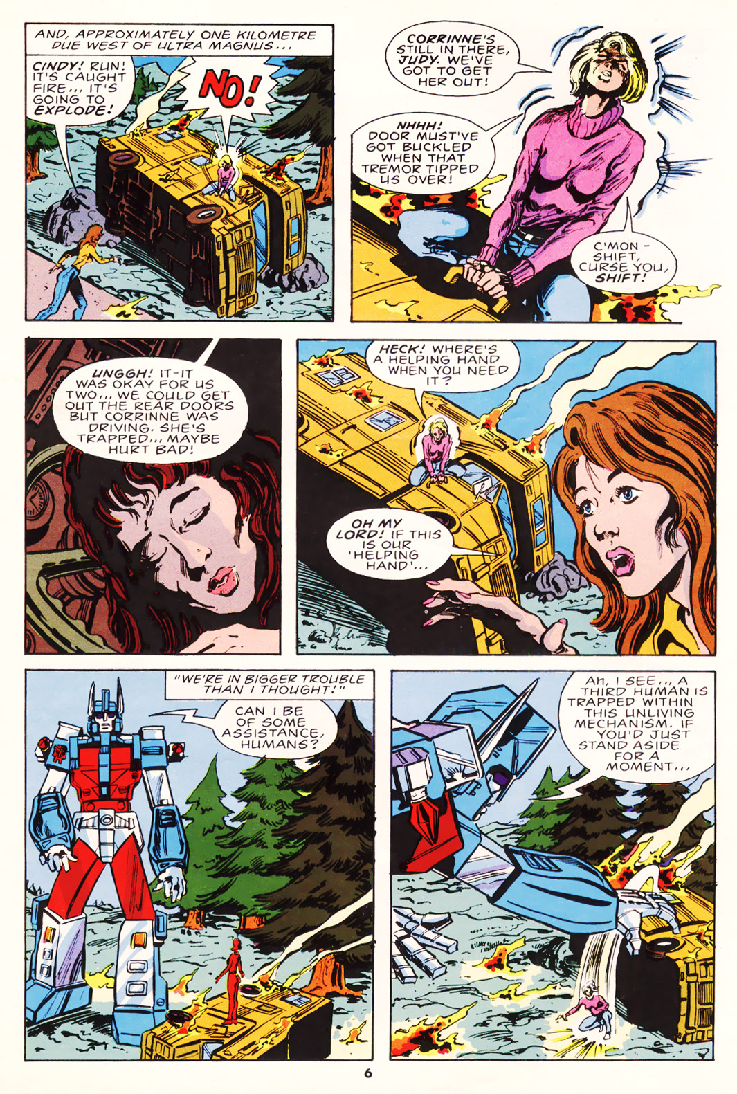 Read online The Transformers (UK) comic -  Issue #115 - 6