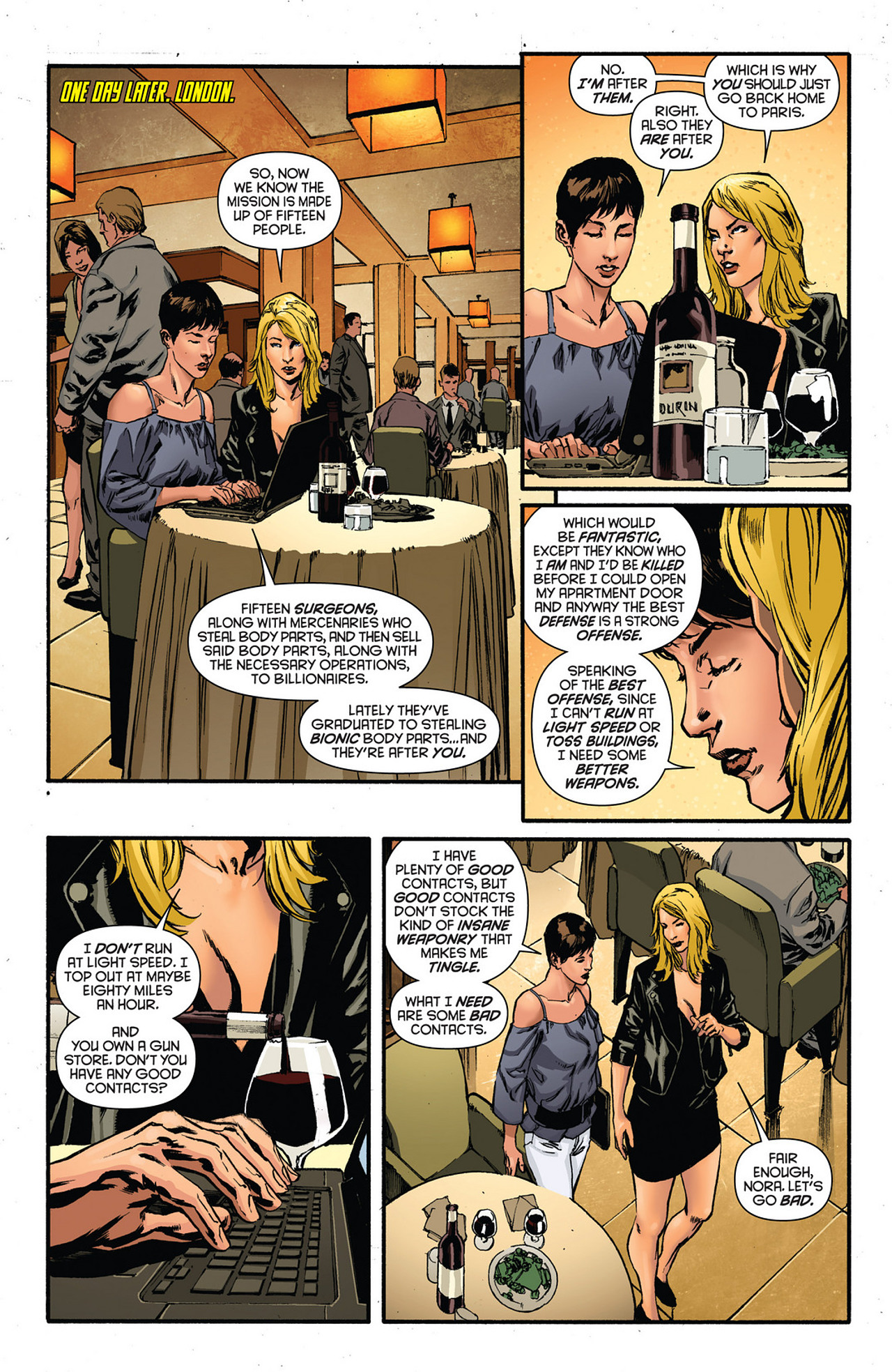 Read online The Bionic Woman comic -  Issue #3 - 6