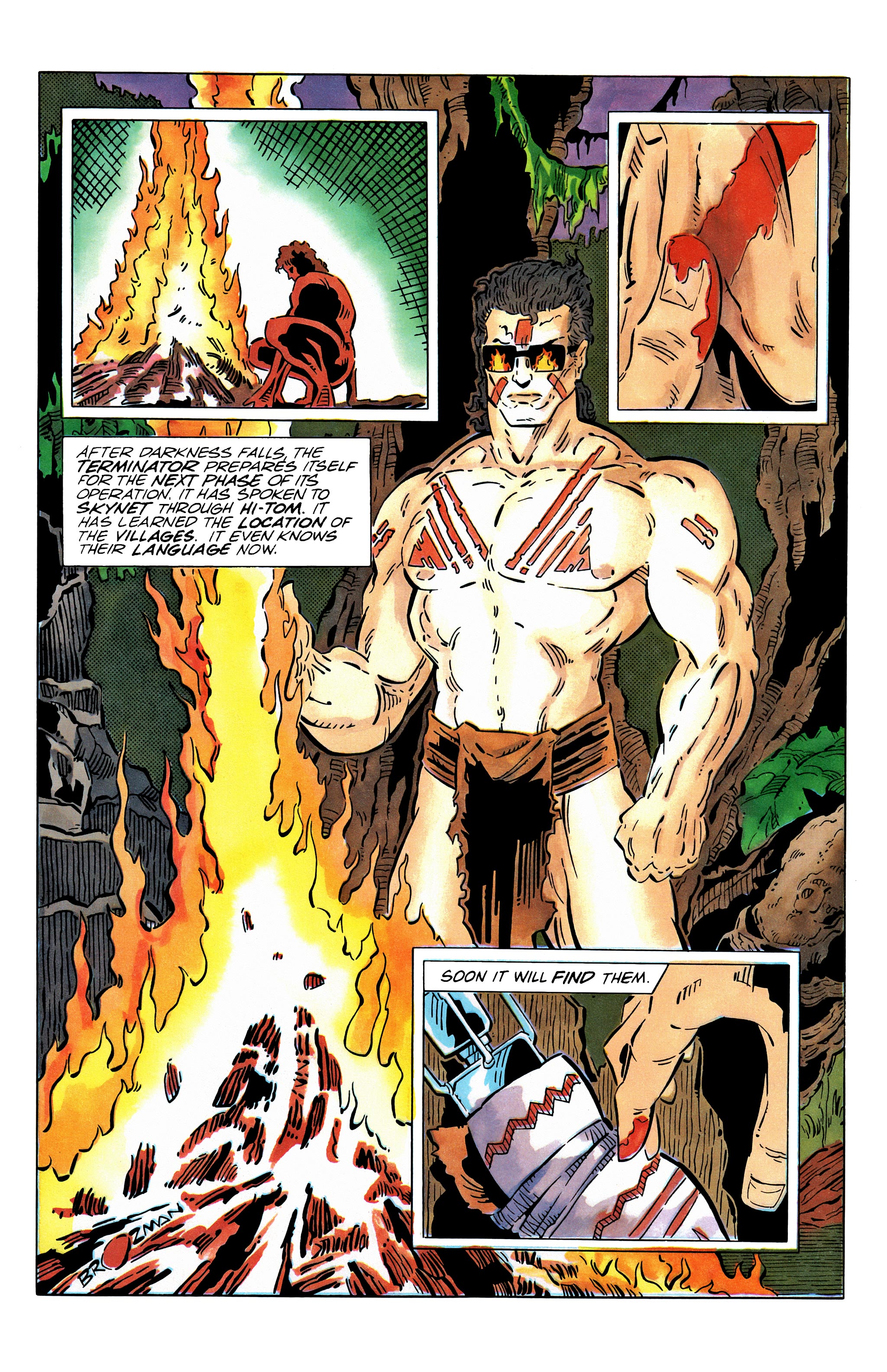 Read online The Terminator (1988) comic -  Issue #4 - 17
