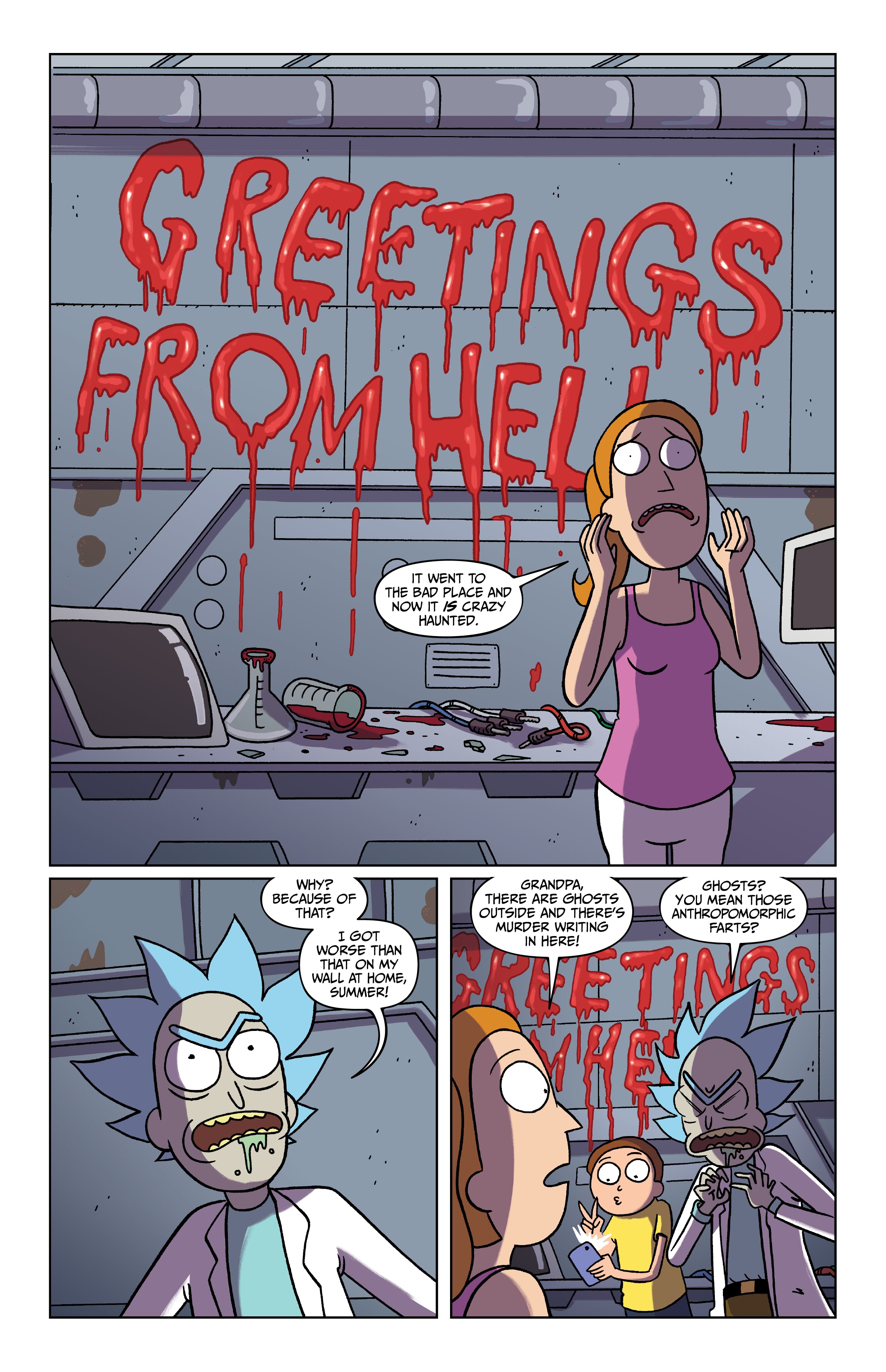 Read online Rick and Morty comic -  Issue # (2015) _Deluxe Edition 3 (Part 1) - 74
