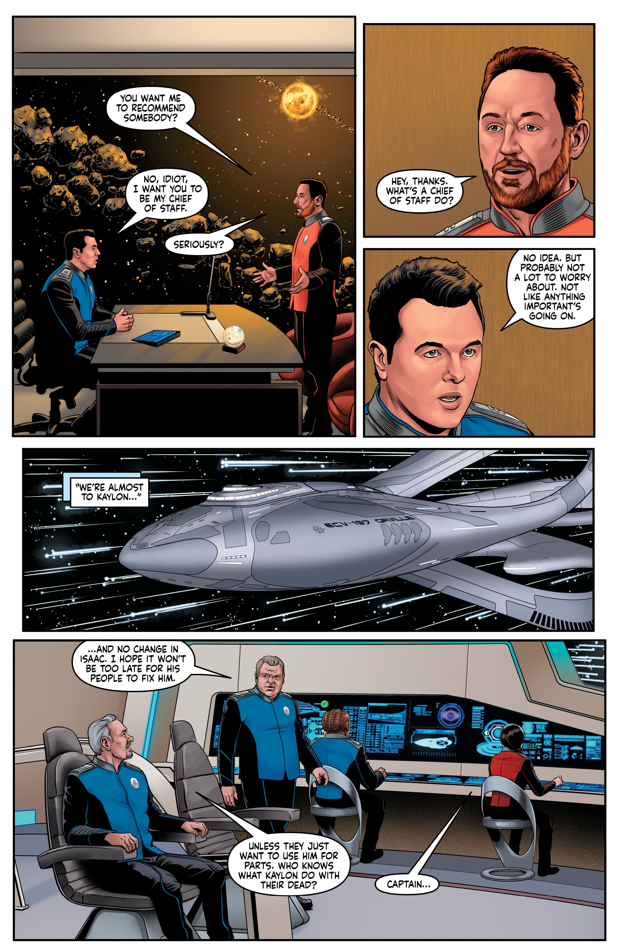 Read online The Orville: Digressions comic -  Issue #2 - 5