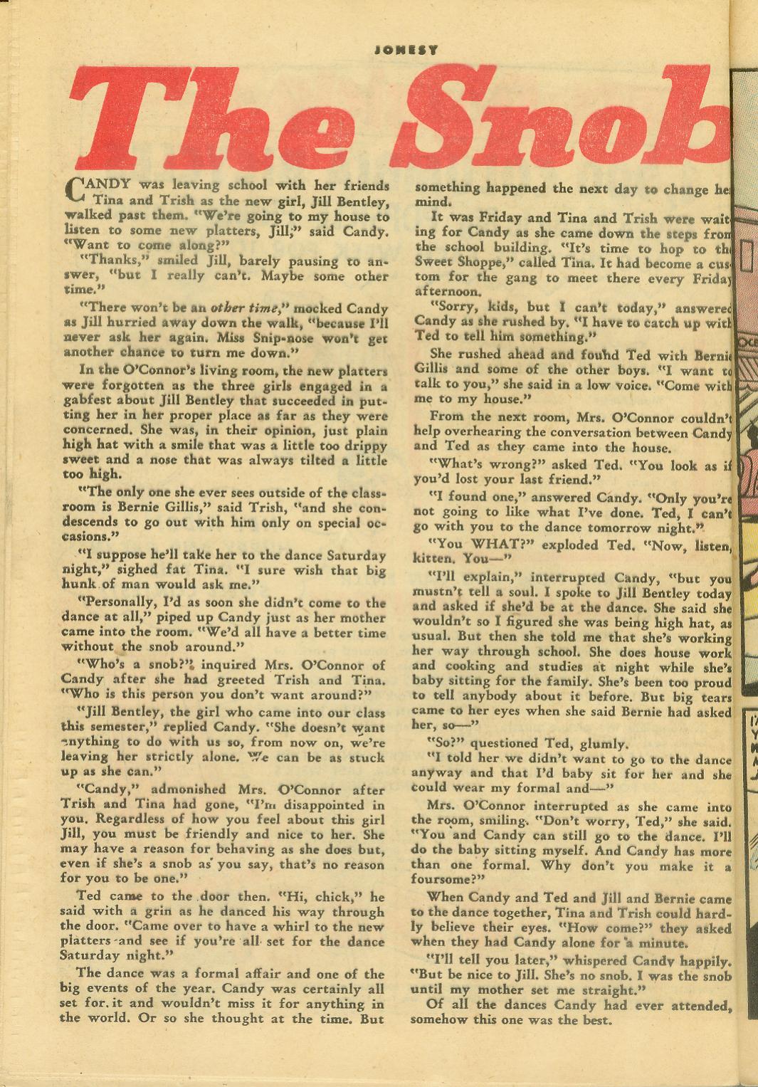 Read online Jonesy (1953) comic -  Issue #7 - 28