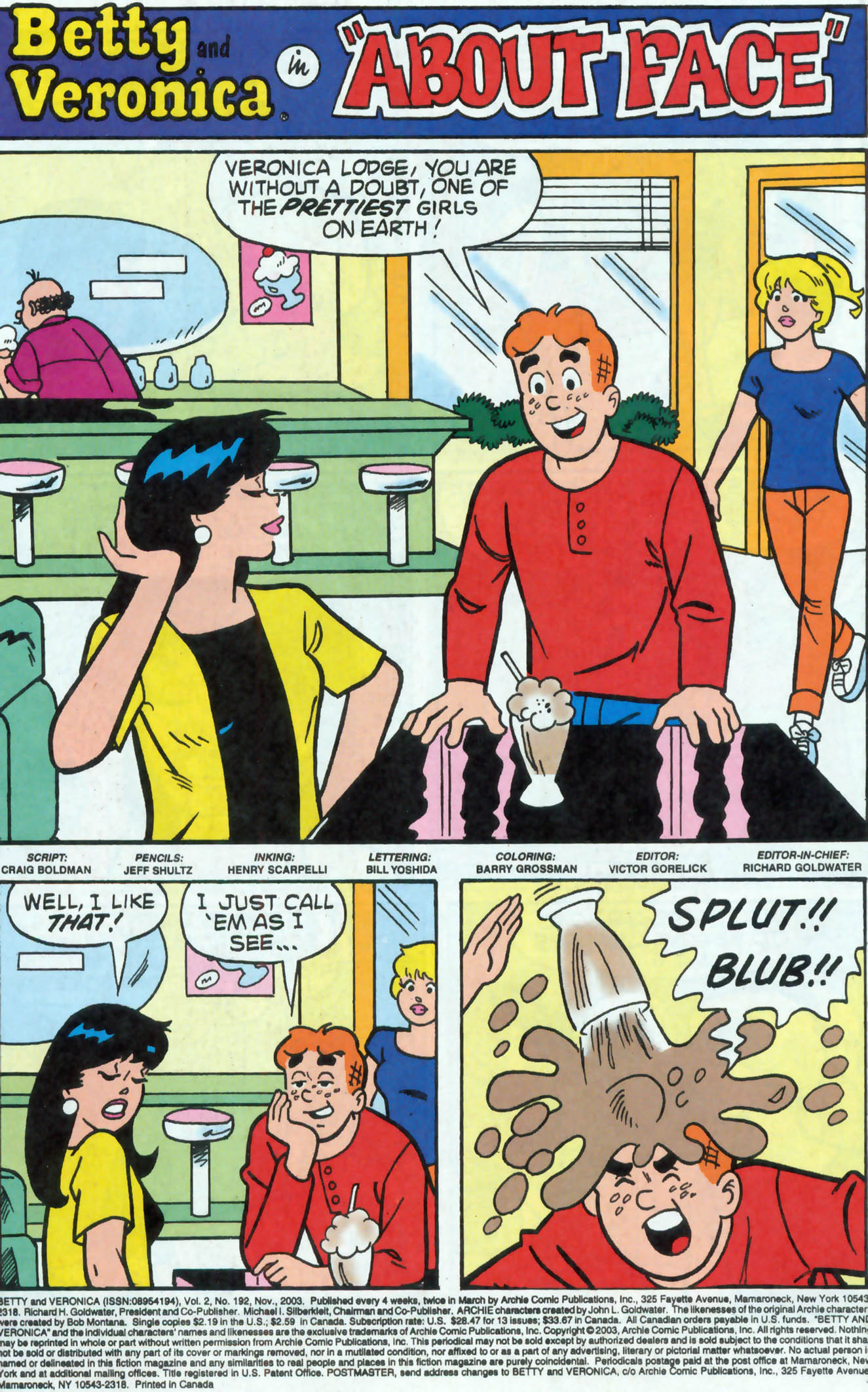 Read online Betty and Veronica (1987) comic -  Issue #192 - 2