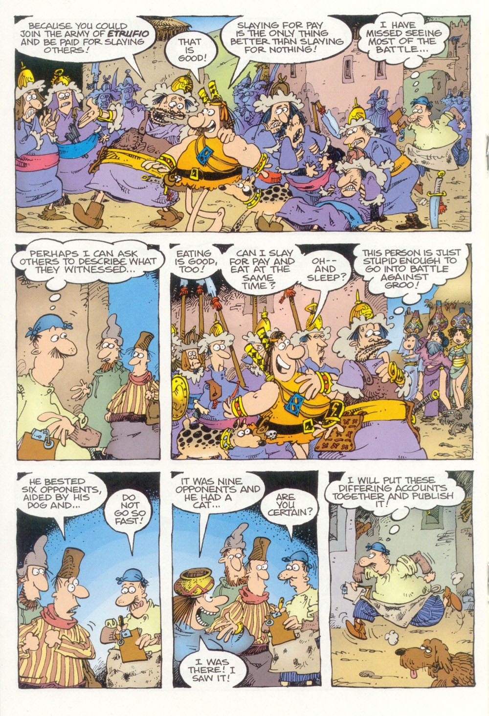 Read online Sergio Aragonés' Groo: Mightier Than the Sword comic -  Issue #1 - 18