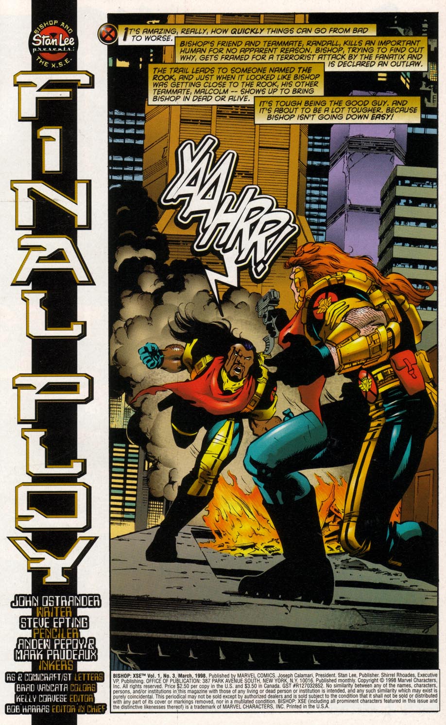 Read online Bishop: X.S.E. comic -  Issue #3 - 2