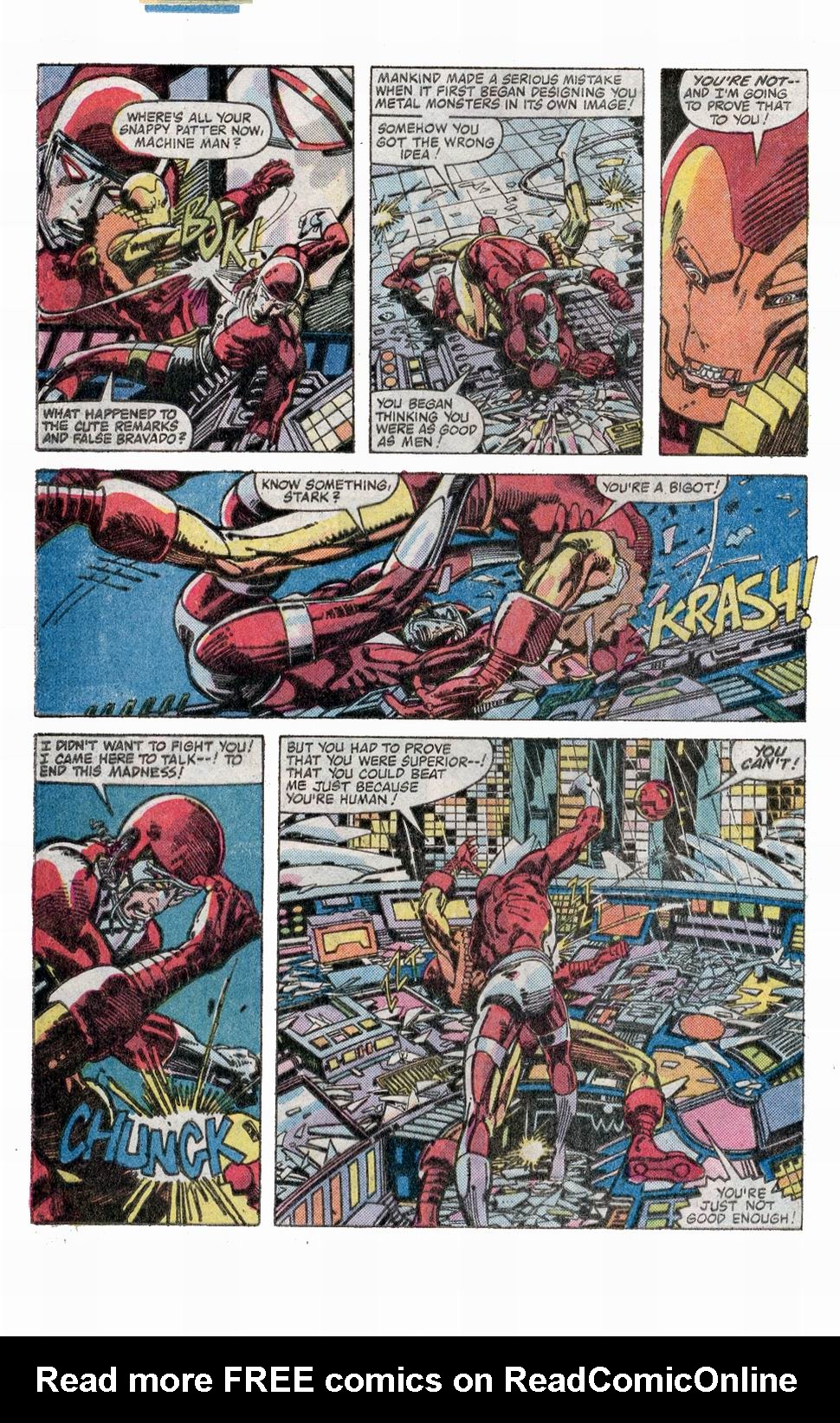 Read online Machine Man (1984) comic -  Issue #4 - 15
