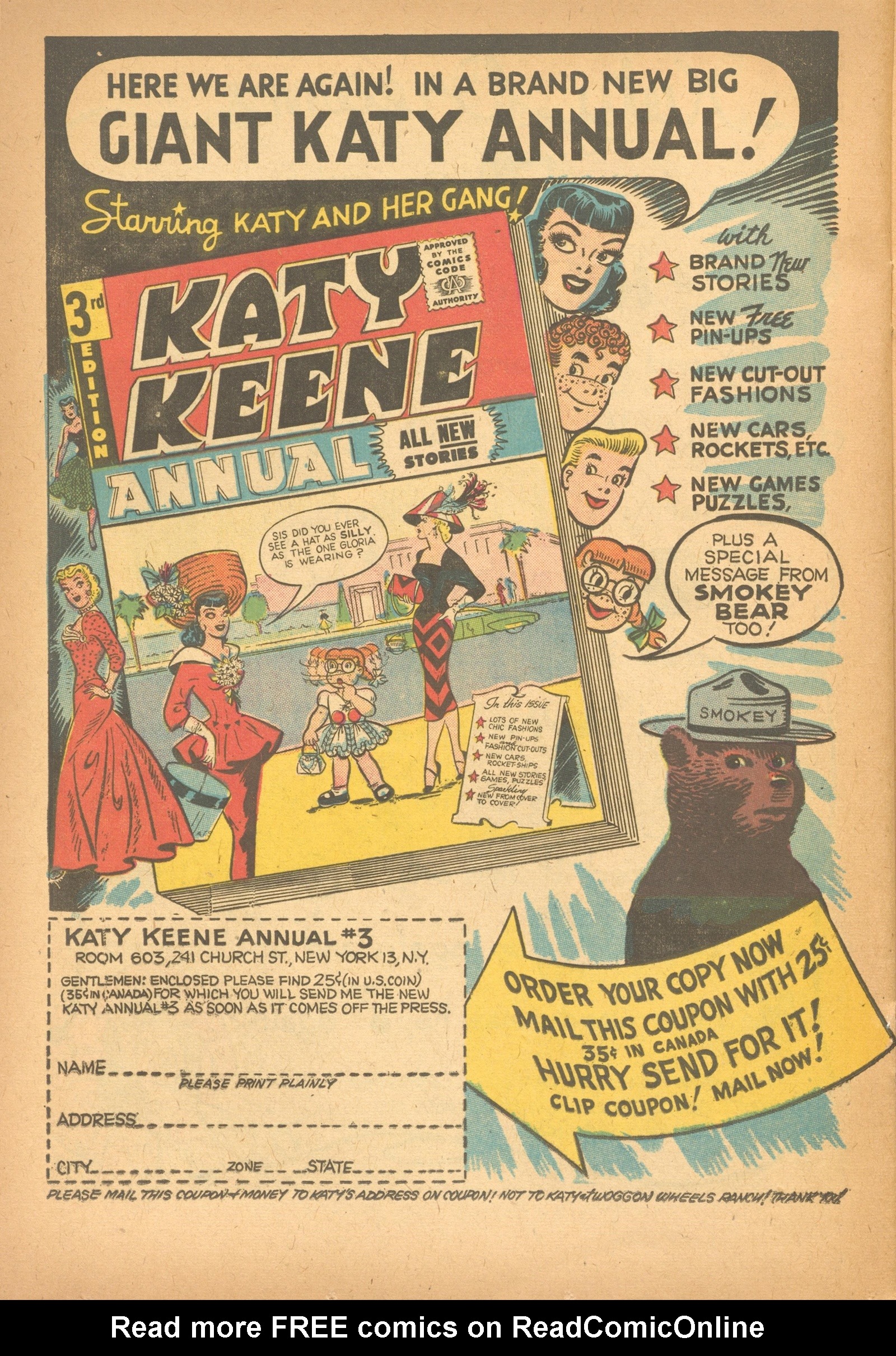 Read online Katy Keene (1949) comic -  Issue #29 - 24