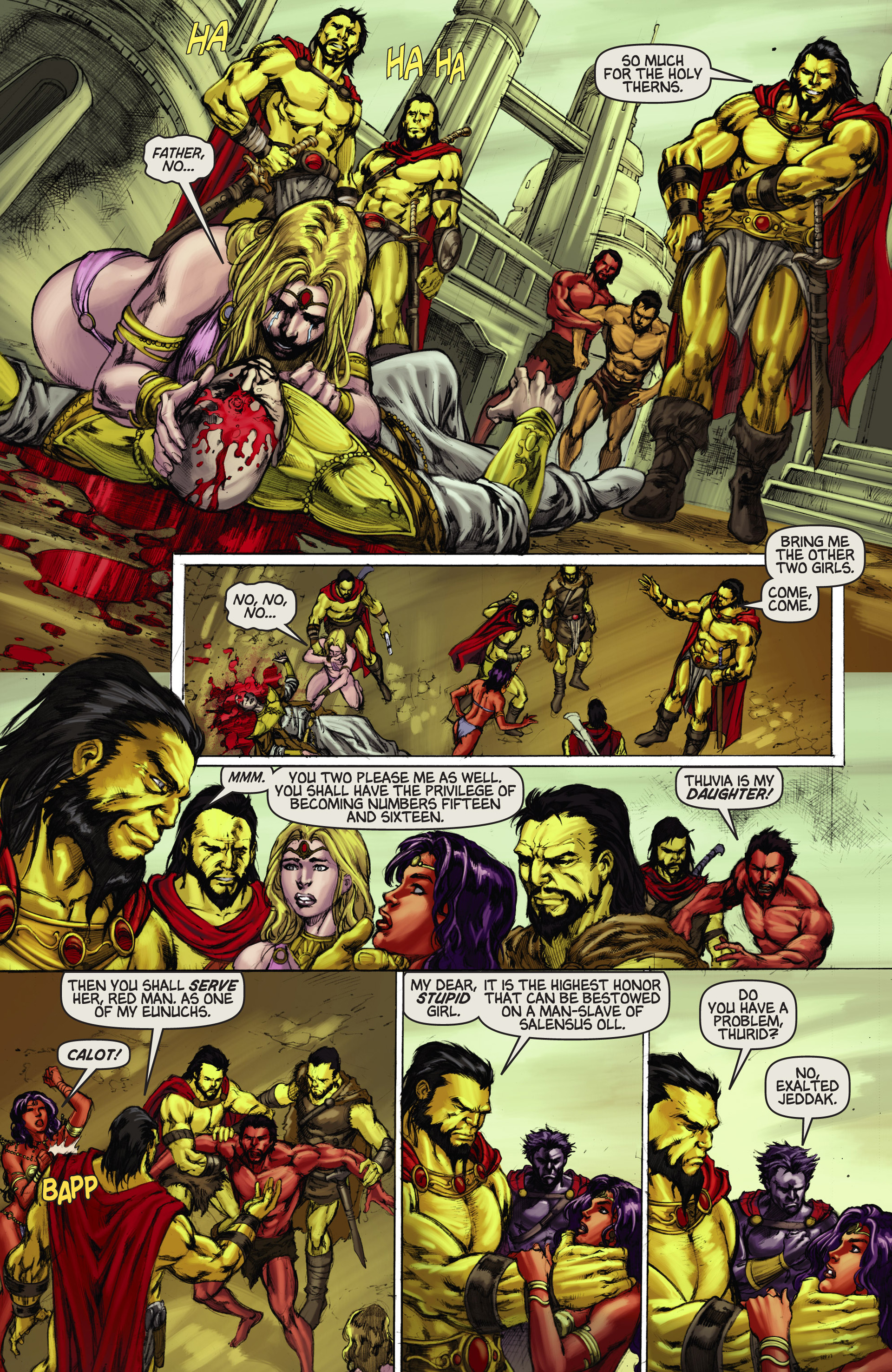 Read online Warlord of Mars comic -  Issue #24 - 12