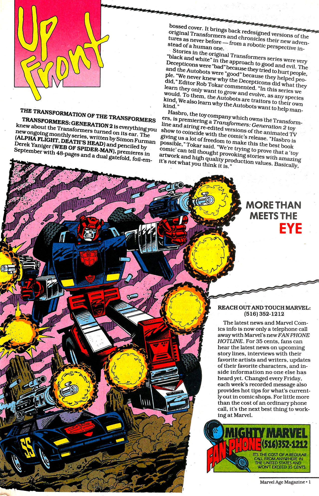 Read online Marvel Age comic -  Issue #128 - 3