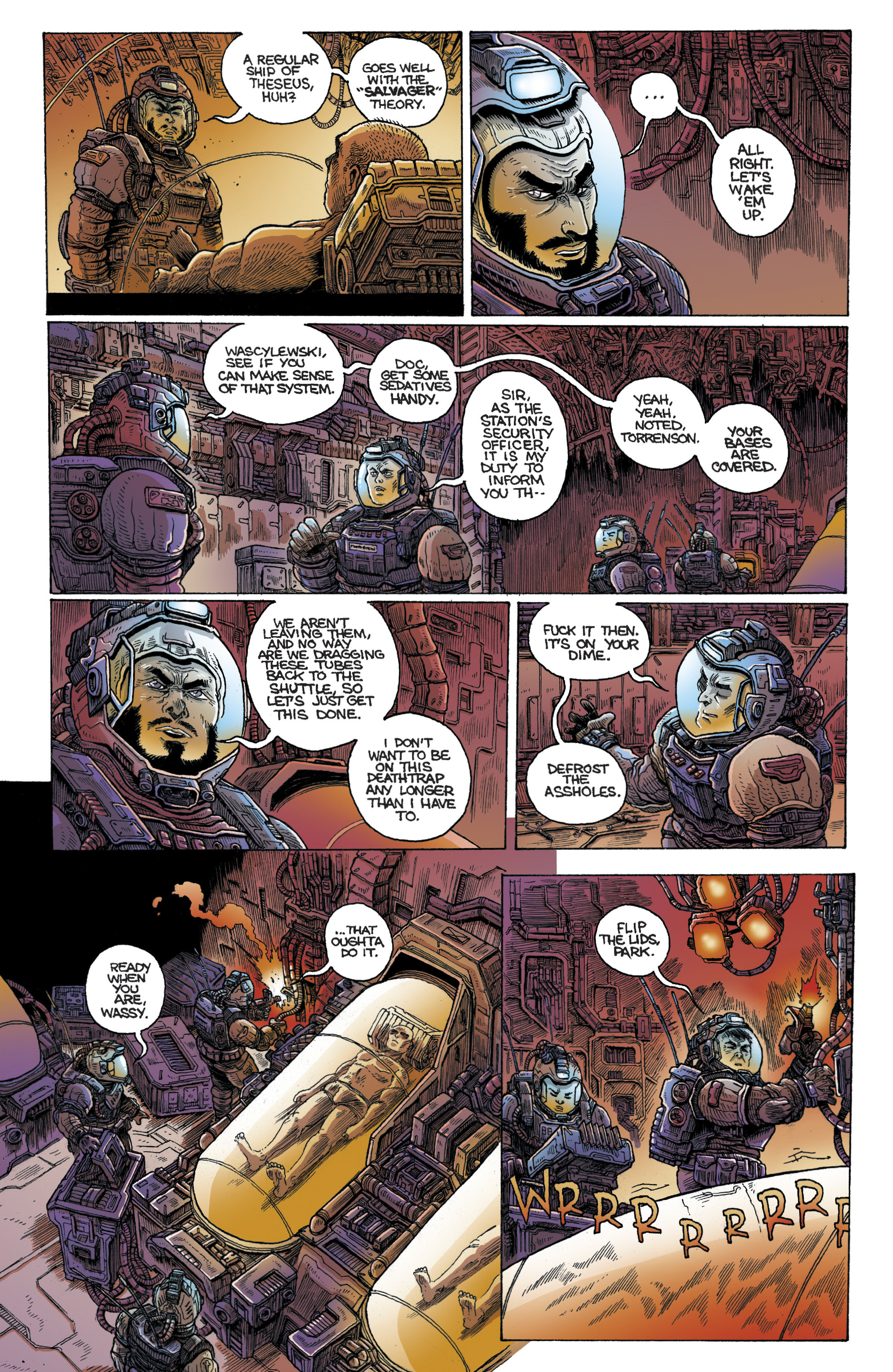 Read online Aliens: Dead Orbit comic -  Issue #1 - 21