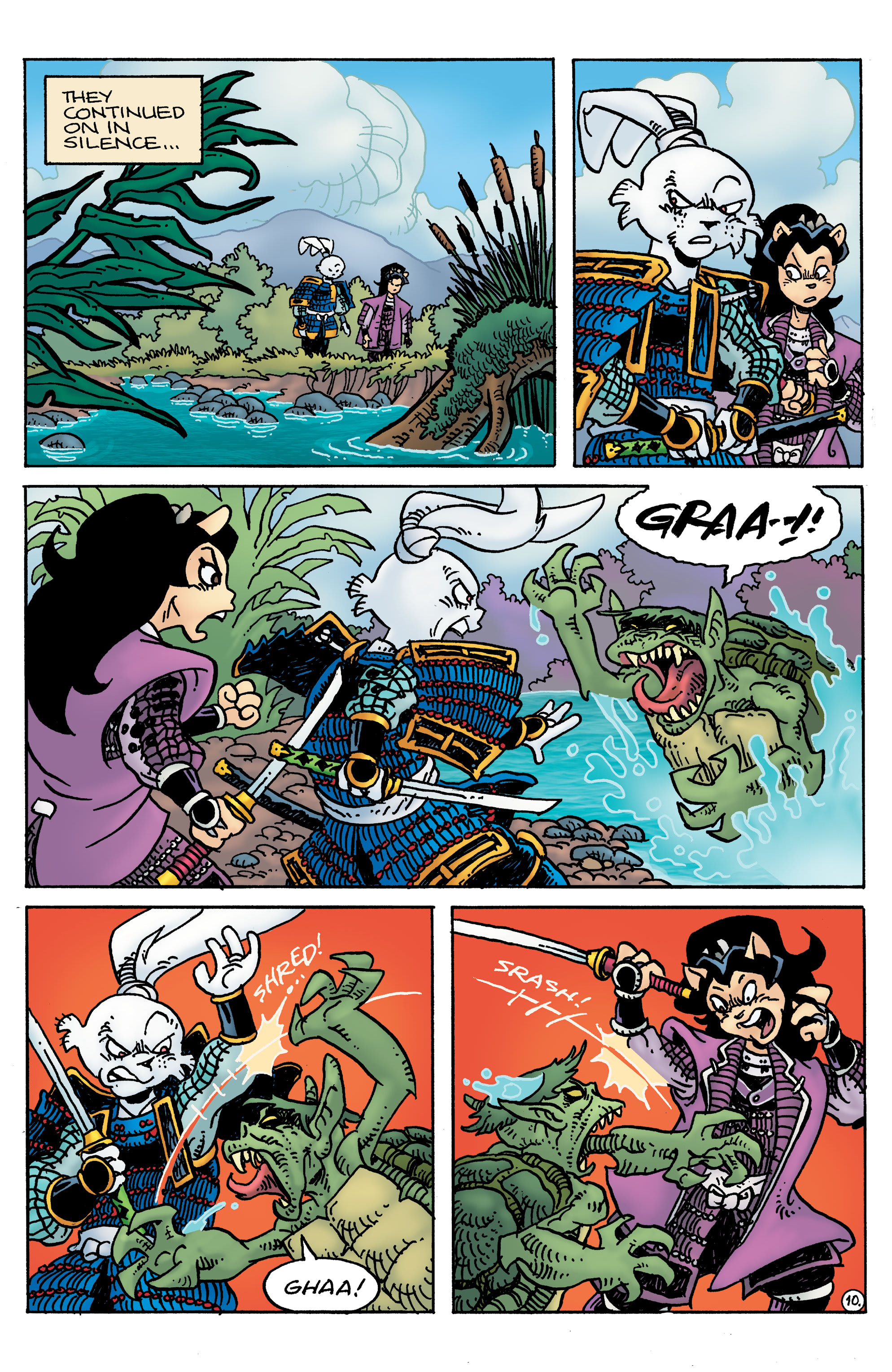 Read online Teenage Mutant Ninja Turtles/Usagi Yojimbo: WhereWhen comic -  Issue #1 - 11