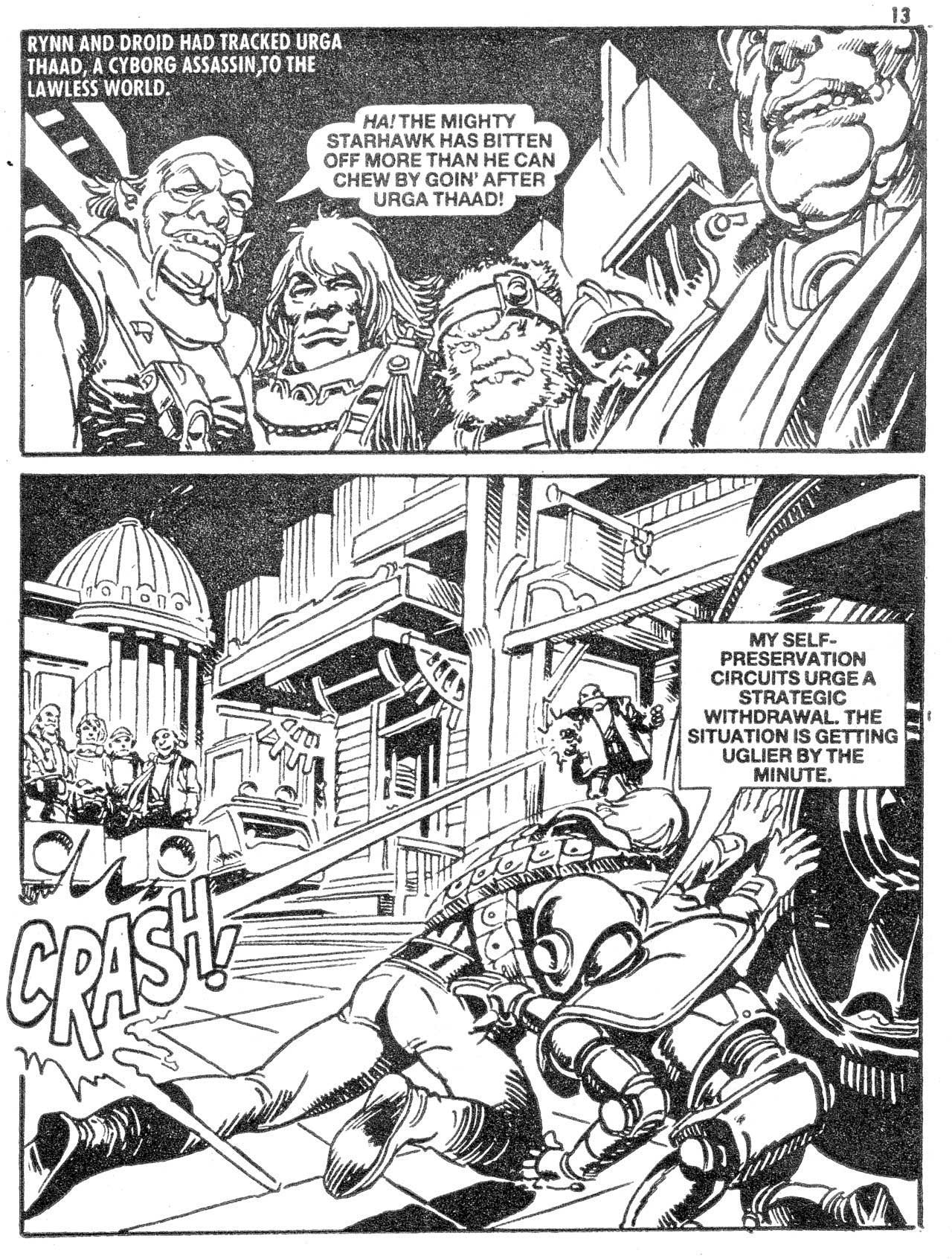 Read online Starblazer comic -  Issue #201 - 14