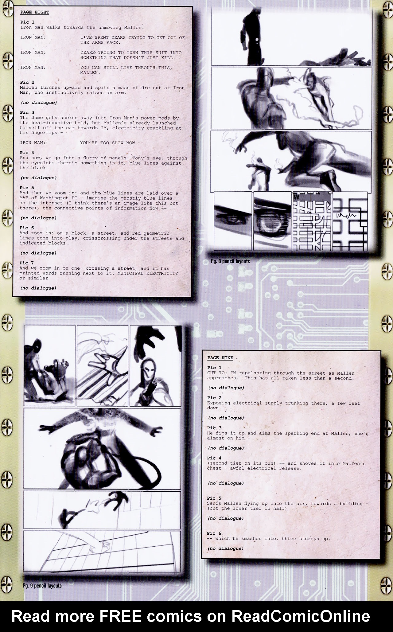 Read online Iron Man: Extremis Director's Cut comic -  Issue #6 - 37