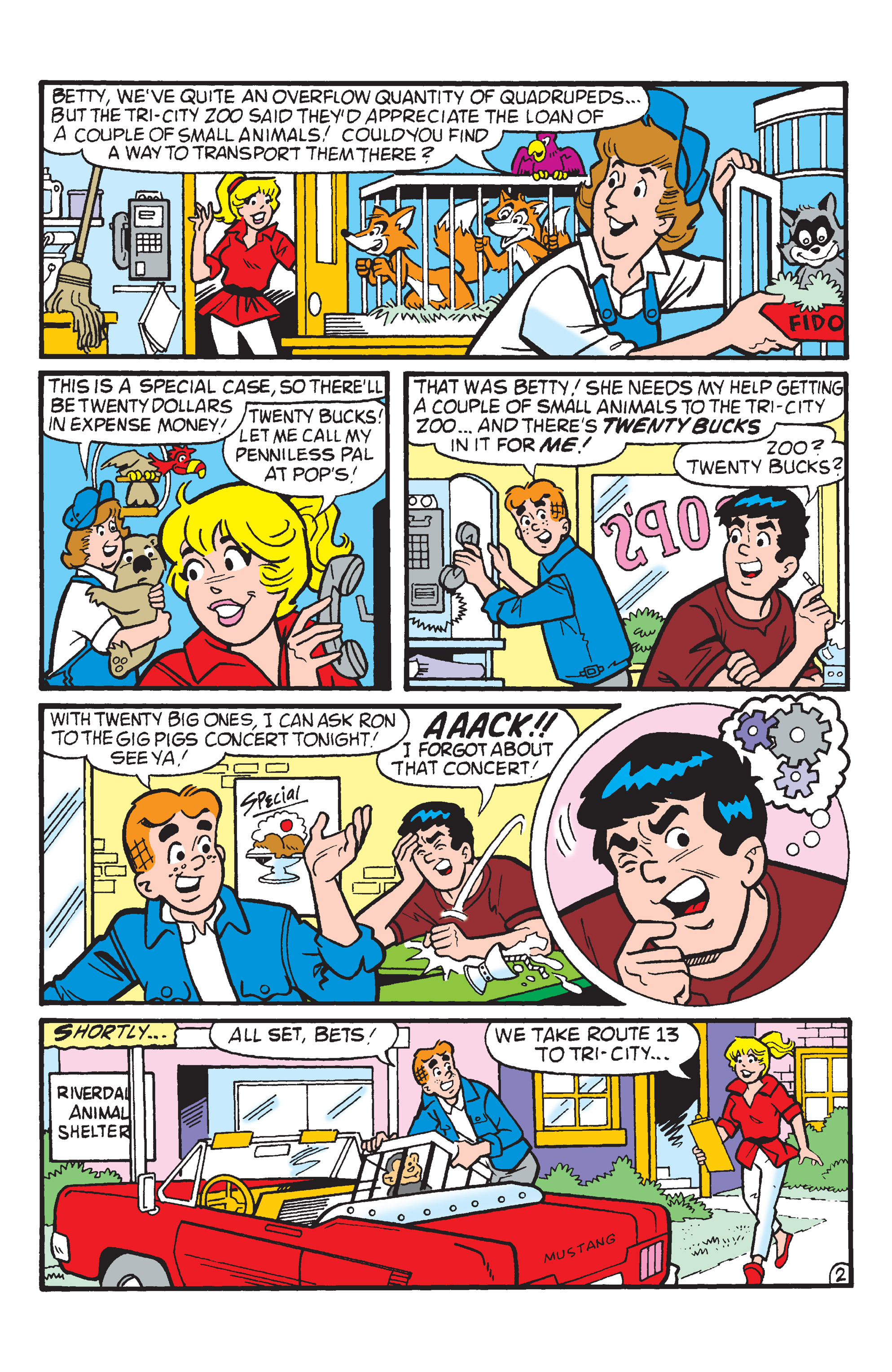 Read online Archie & Friends: Monkey Madness! comic -  Issue # TPB - 8