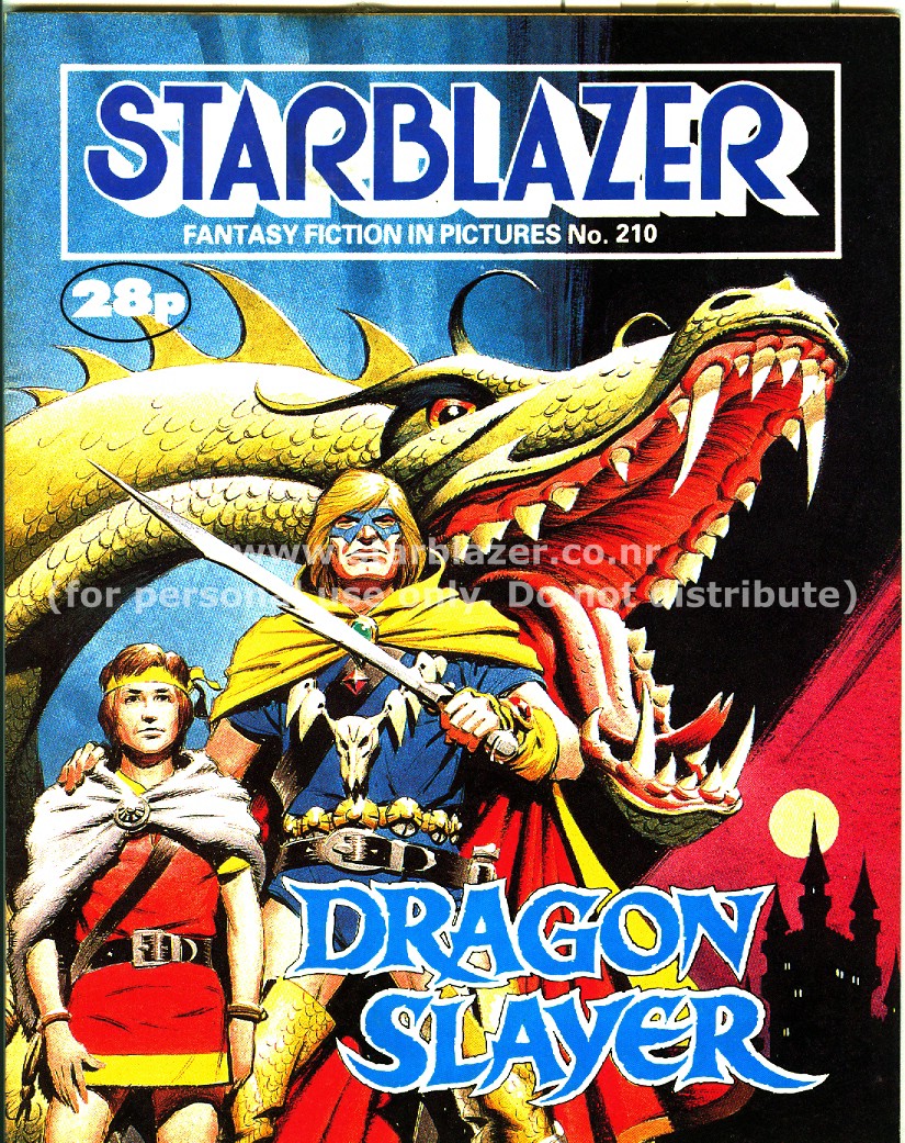 Read online Starblazer comic -  Issue #210 - 2