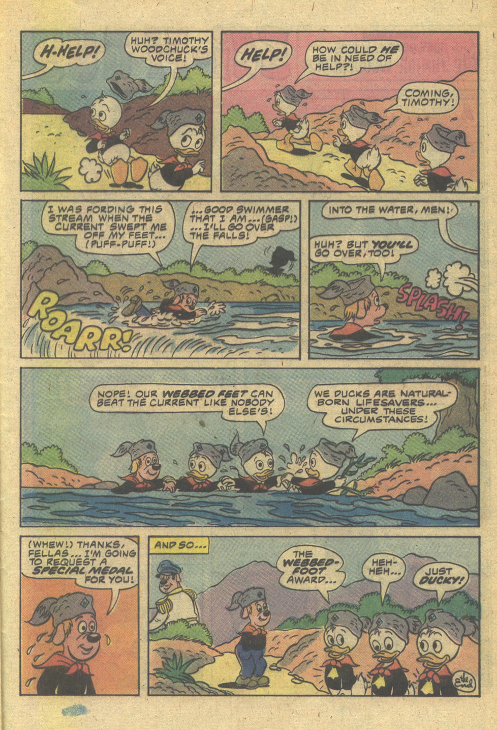 Read online Huey, Dewey, and Louie Junior Woodchucks comic -  Issue #67 - 25