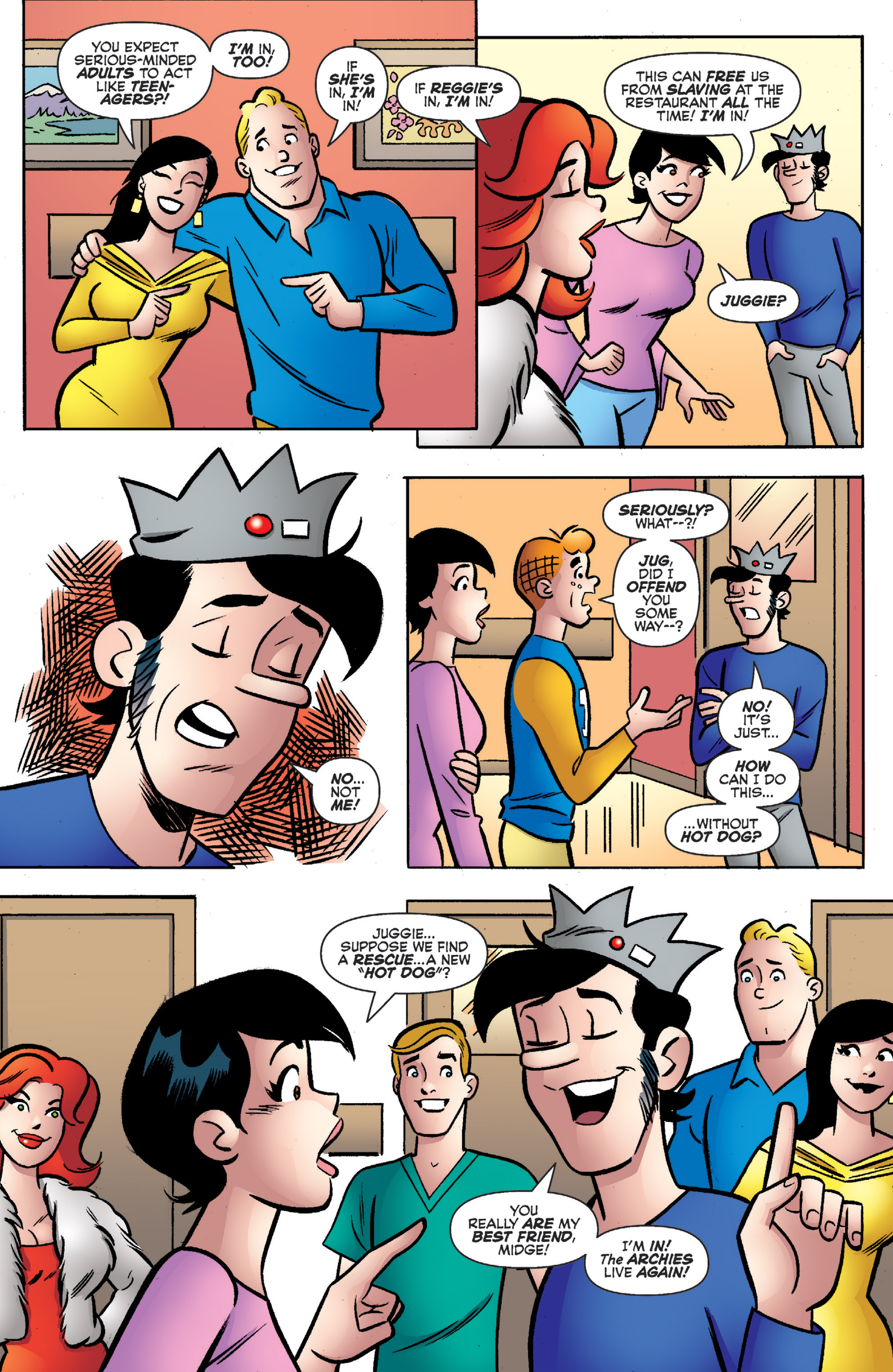 Read online Archie: The Married Life - 10th Anniversary comic -  Issue #6 - 22
