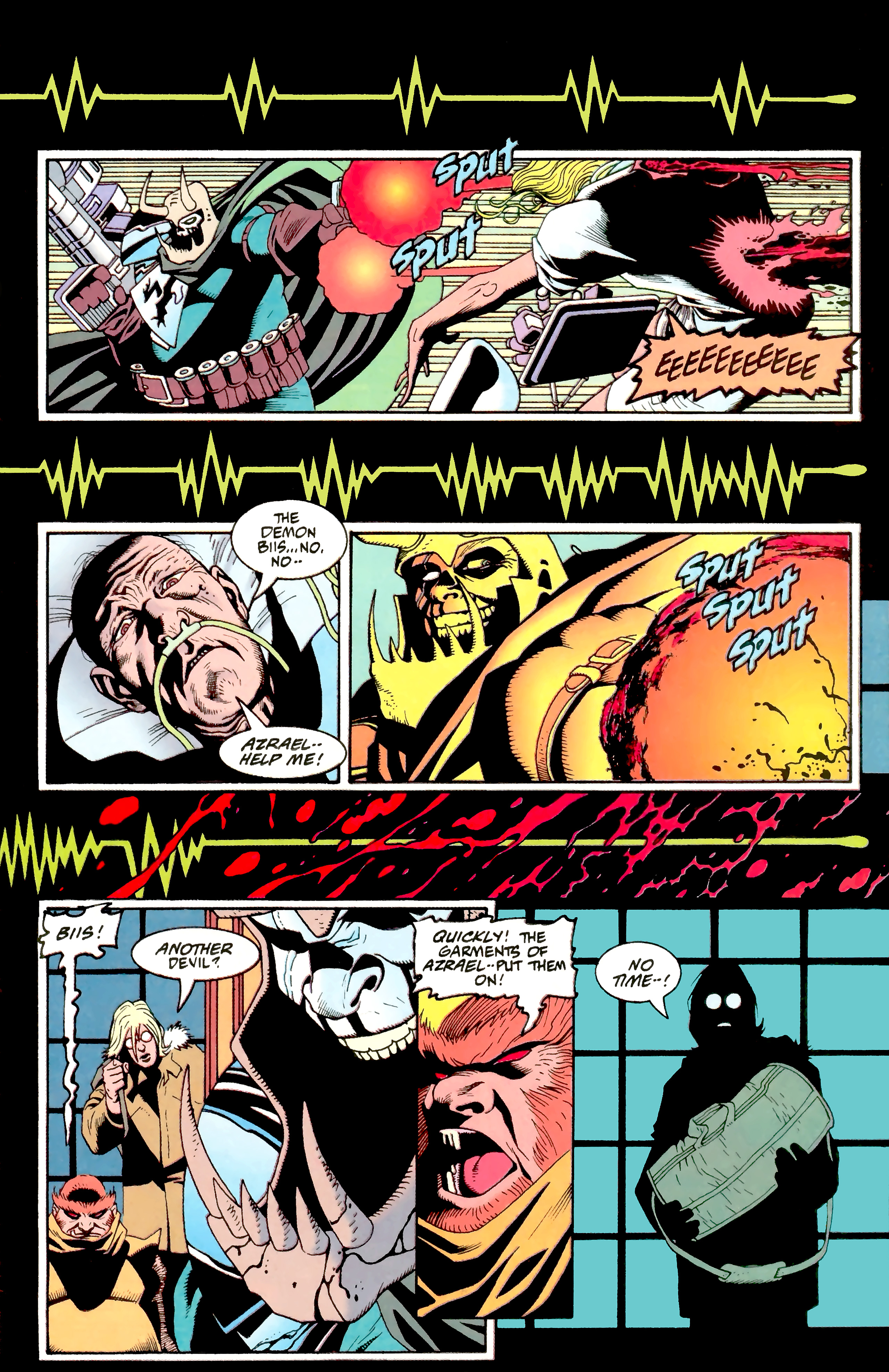 Read online Batman: Sword of Azrael comic -  Issue #2 - 23