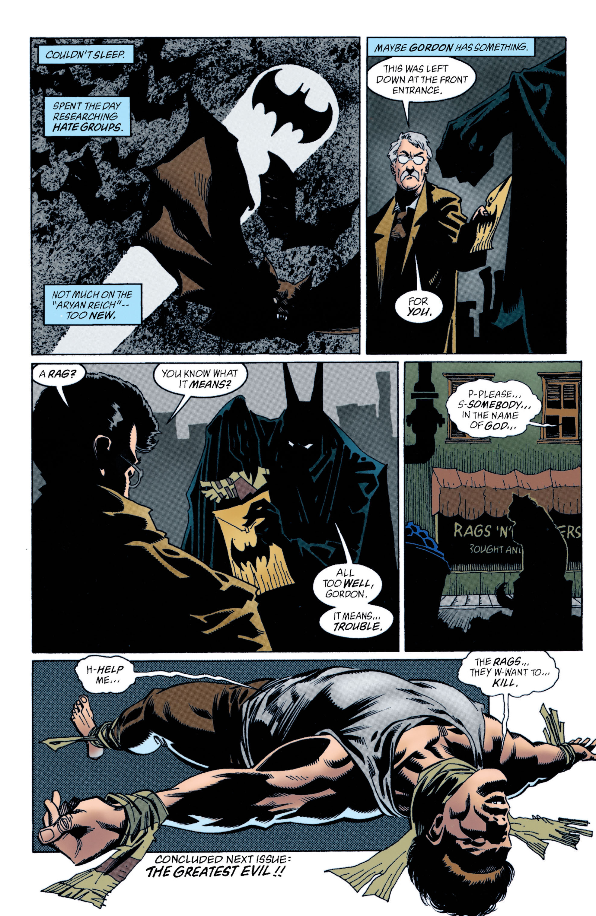 Read online Batman (1940) comic -  Issue #551 - 23