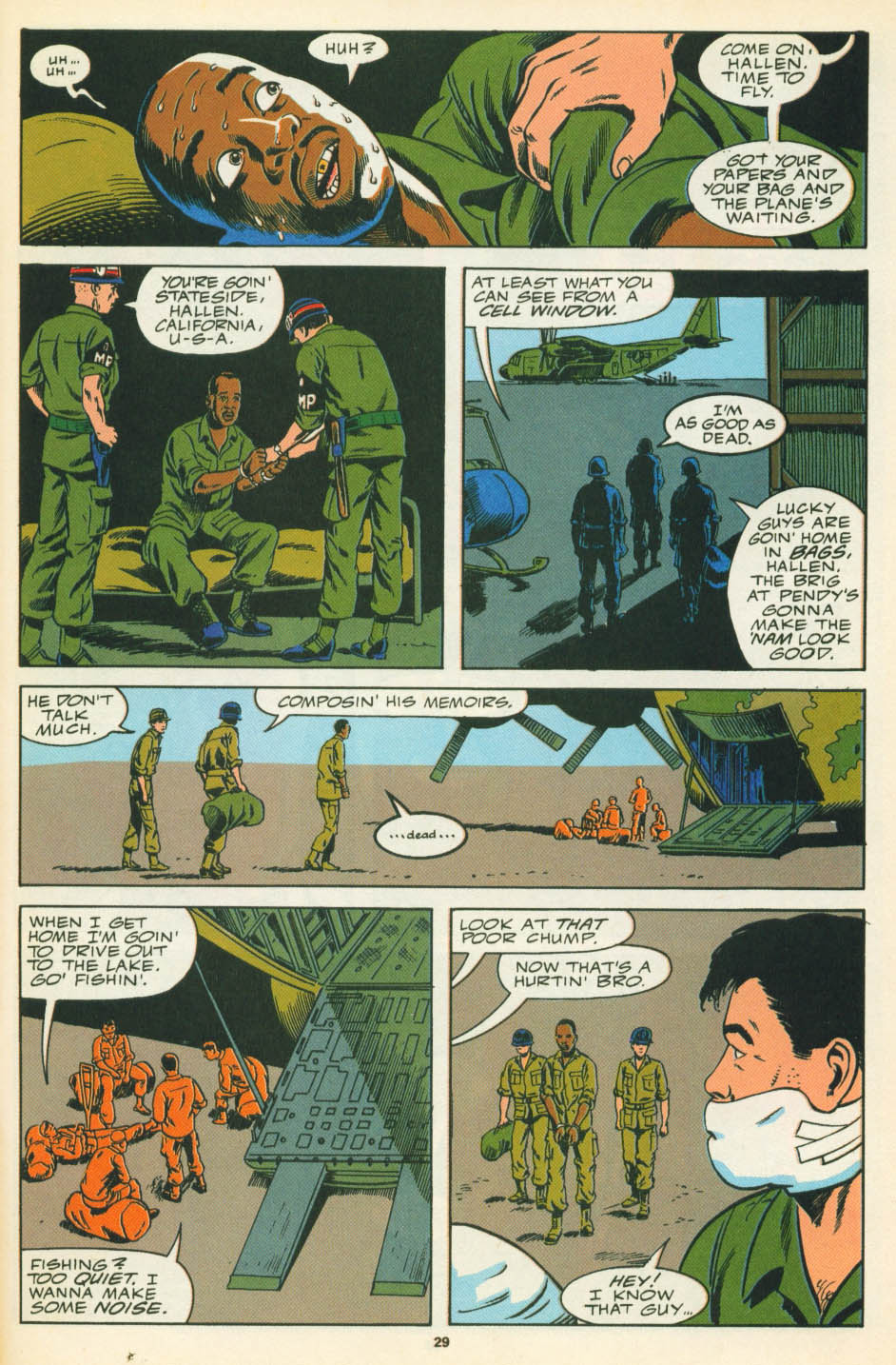 Read online The 'Nam comic -  Issue #58 - 22