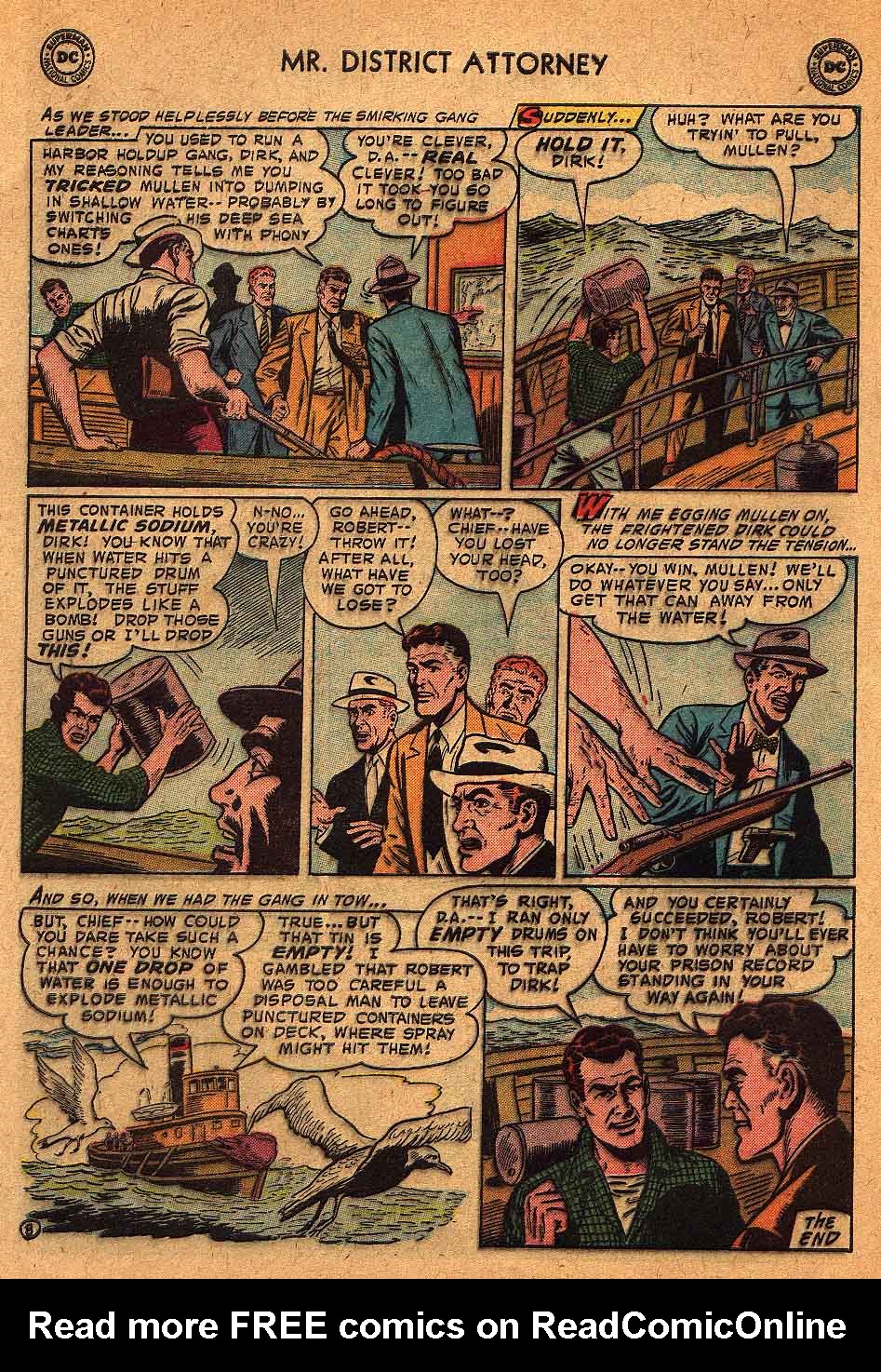 Read online Mr. District Attorney comic -  Issue #62 - 10