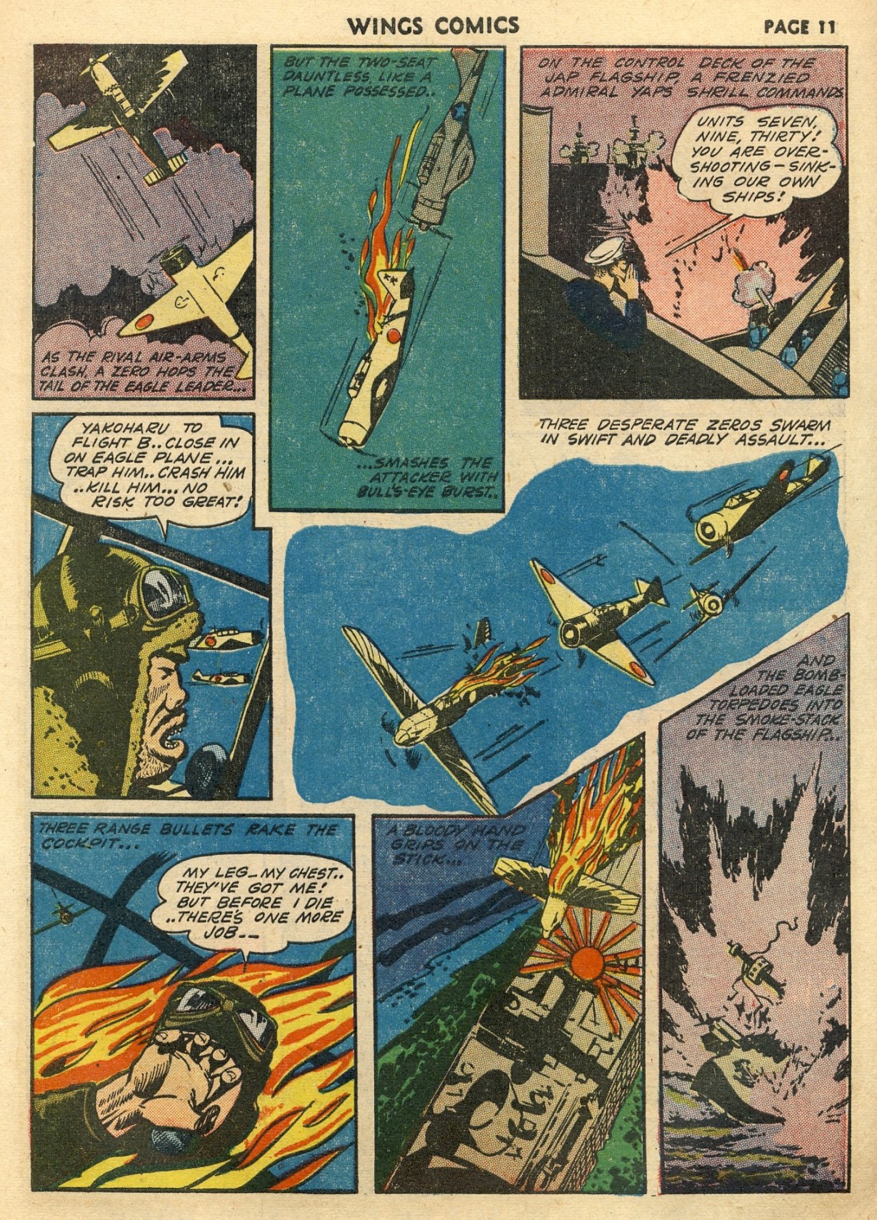 Read online Wings Comics comic -  Issue #33 - 13