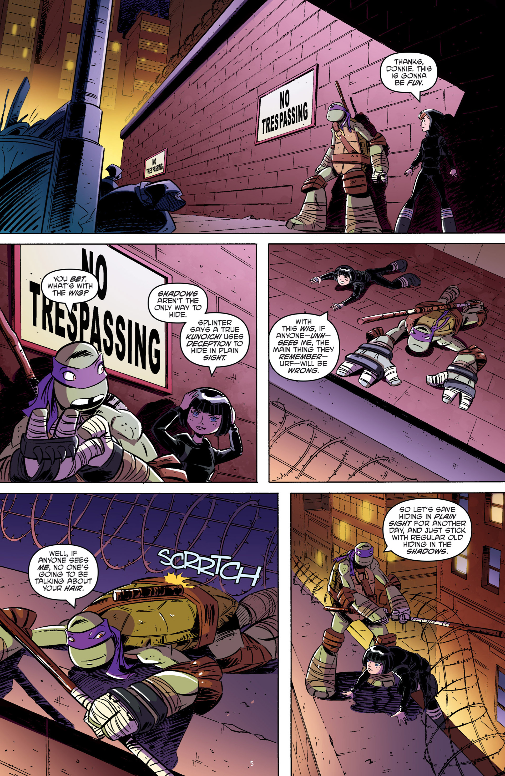 Read online Teenage Mutant Ninja Turtles New Animated Adventures comic -  Issue #1 - 7