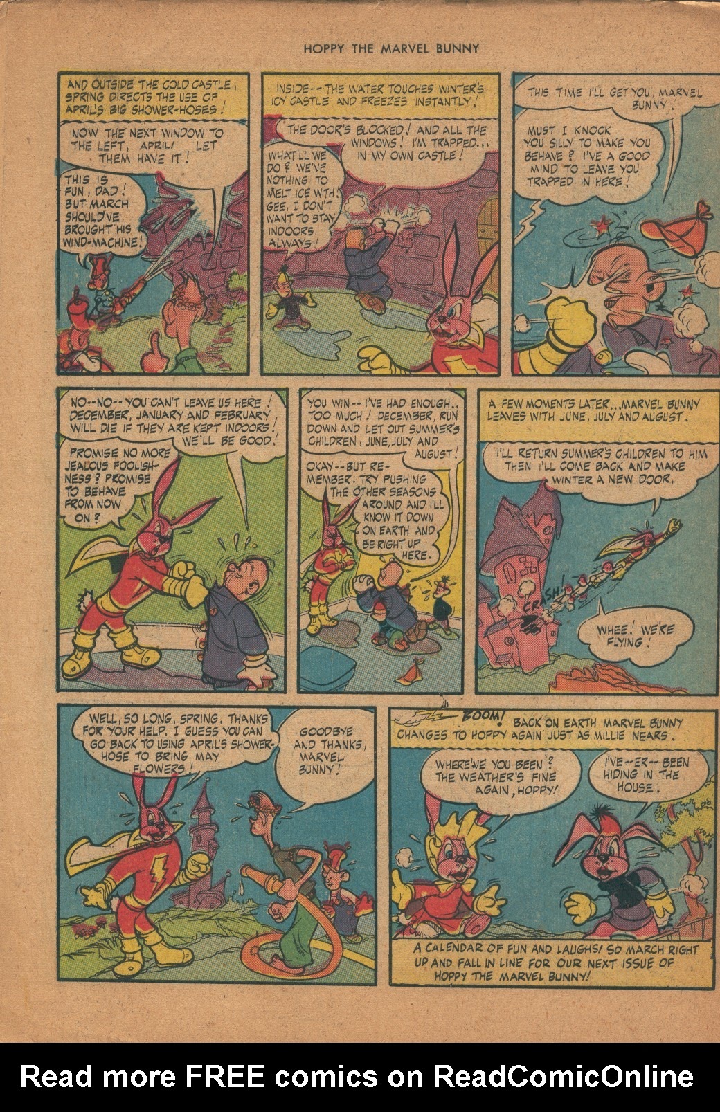 Read online Hoppy The Marvel Bunny comic -  Issue #1 - 32