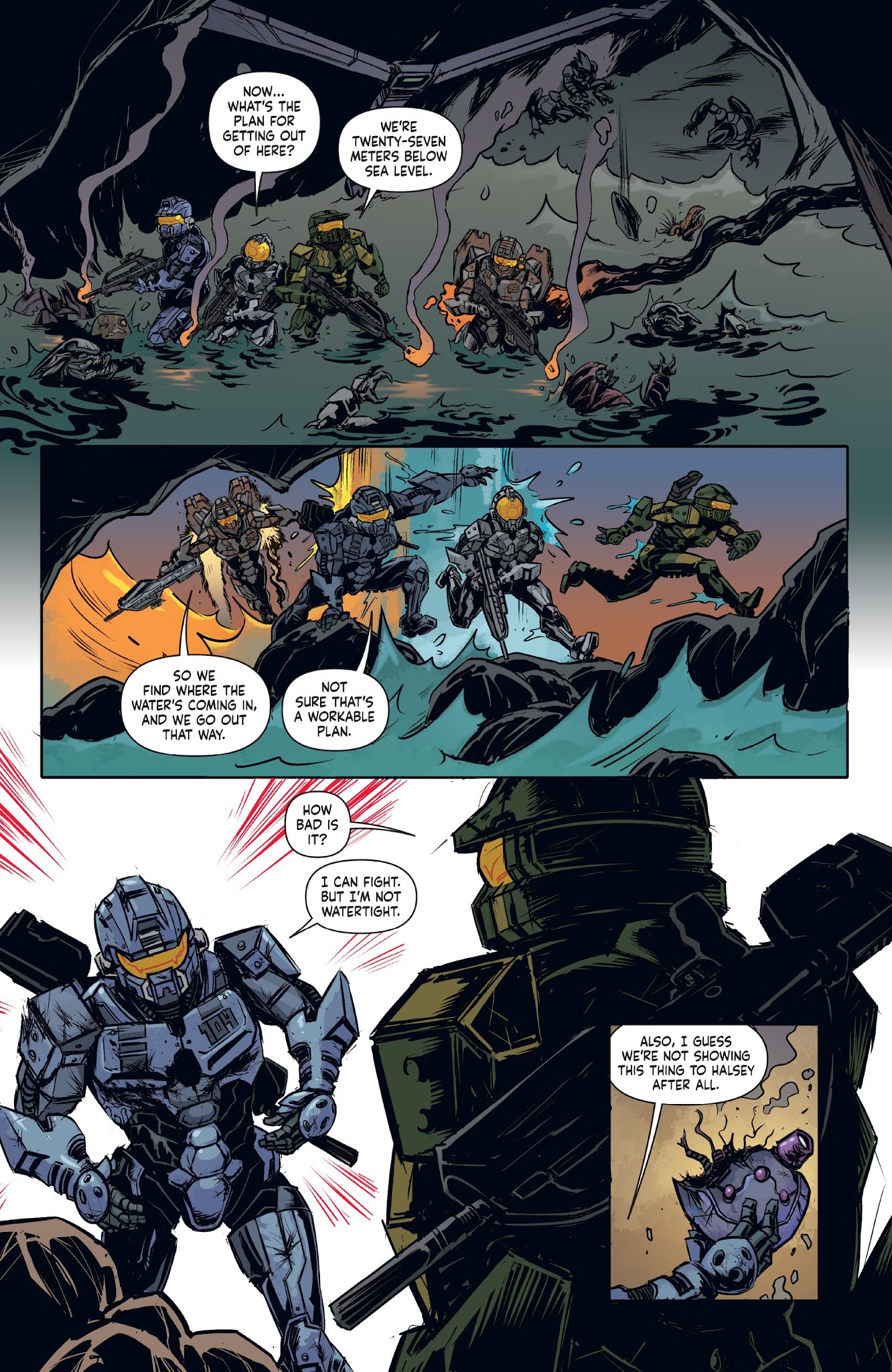 Read online Halo: Collateral Damage comic -  Issue #3 - 12